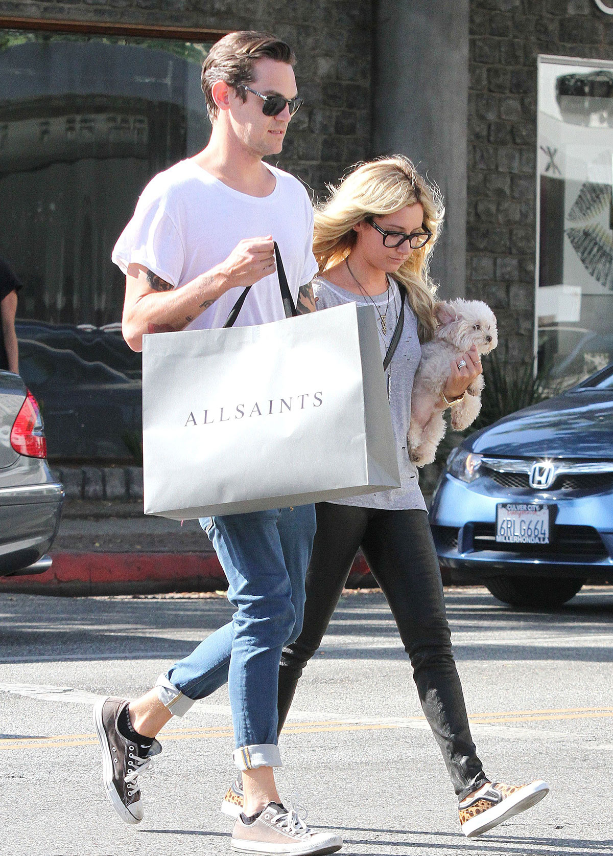 Ashley Tisdale out shopping in West Hollywood