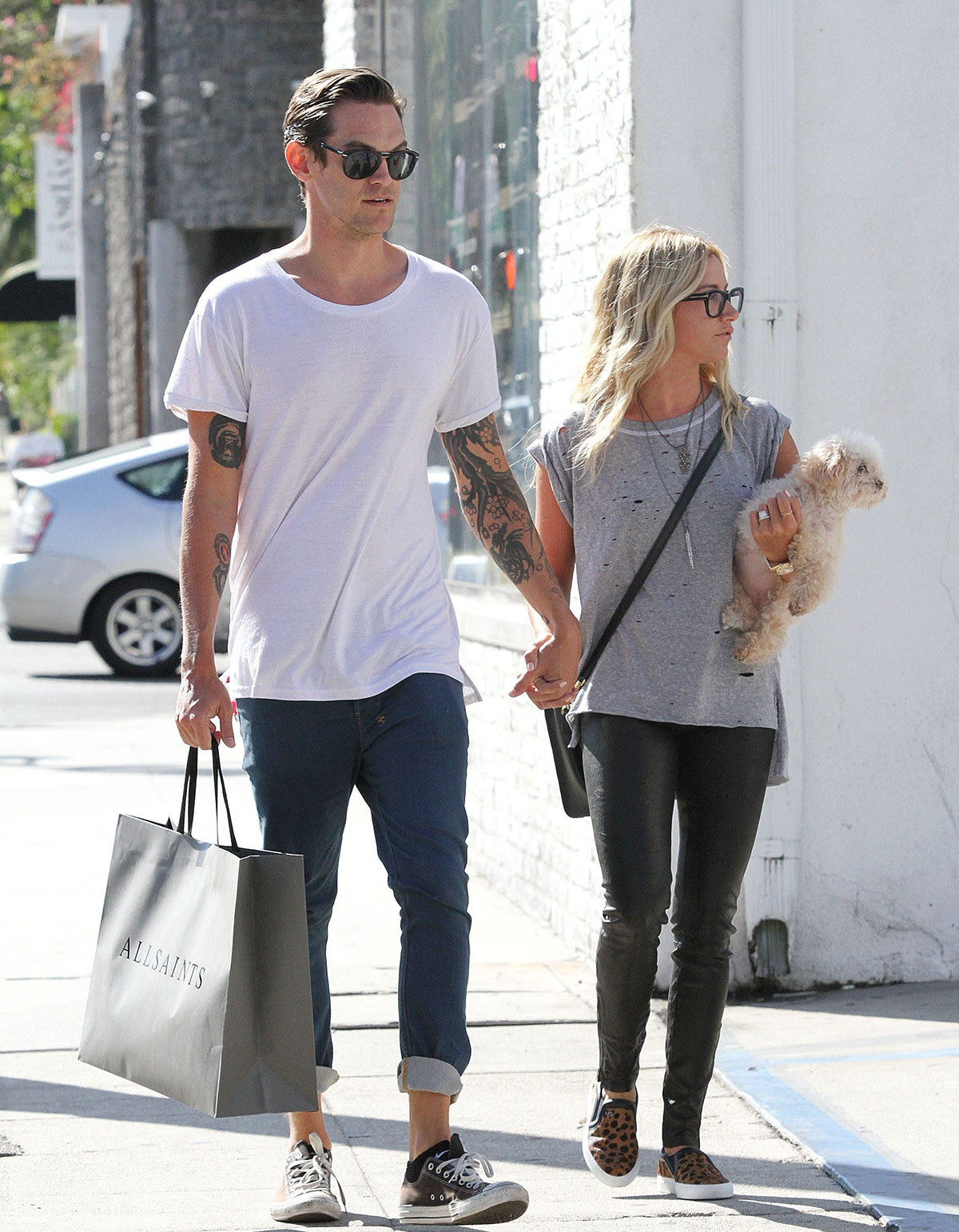 Ashley Tisdale out shopping in West Hollywood