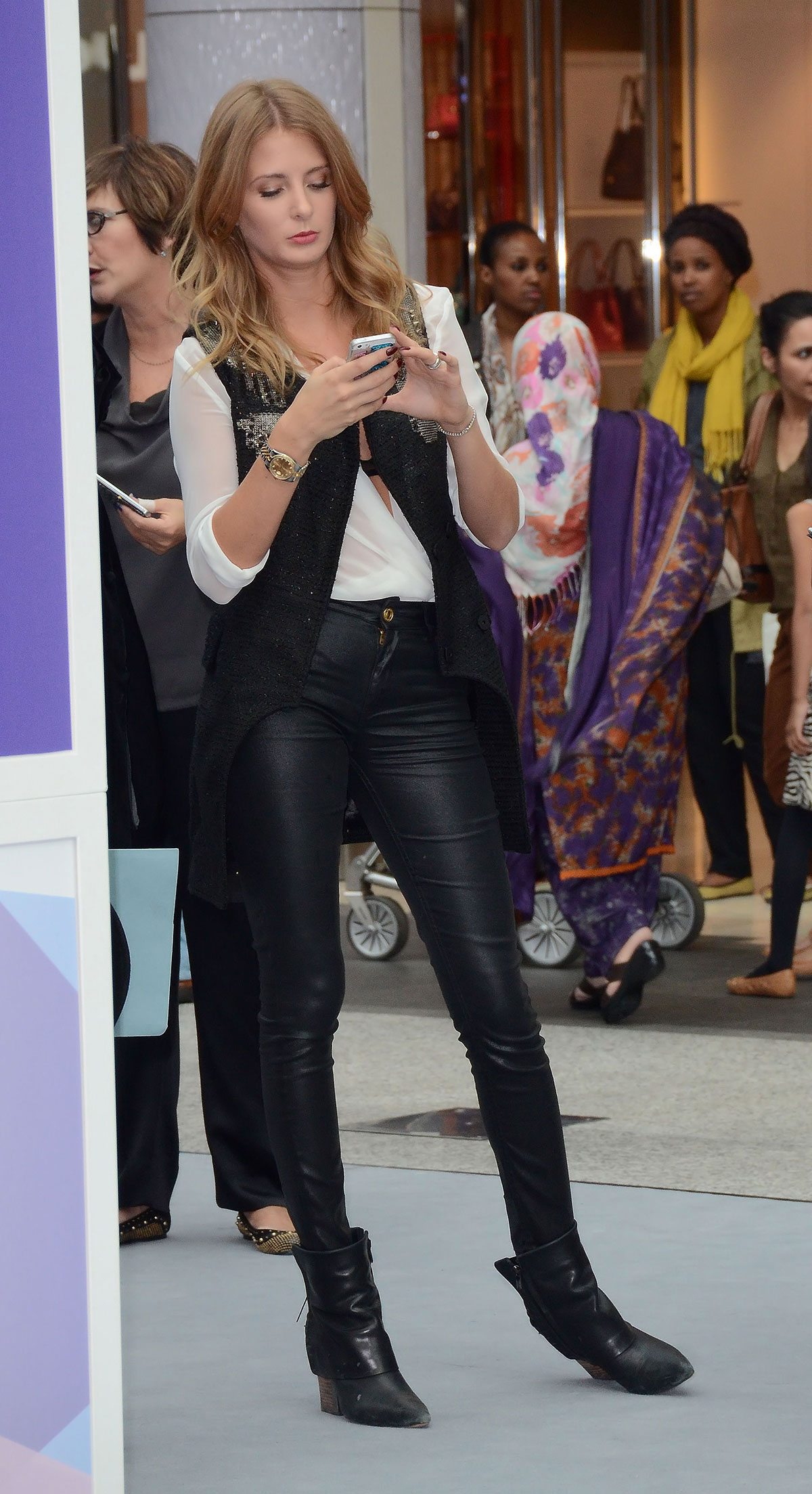 Millie Mackintosh attends Westfield 24 Hour Hackathon