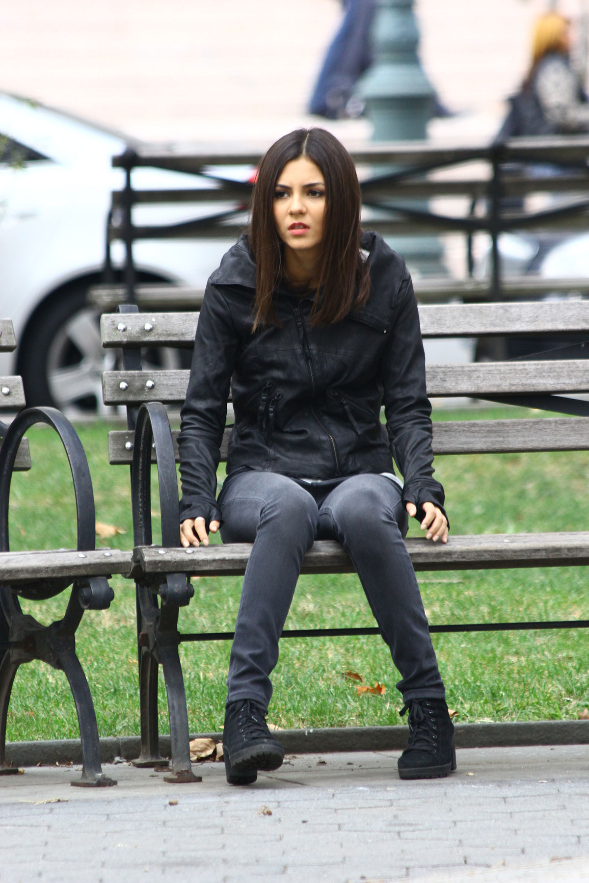 Victoria Justice on the Set of Eye Candy