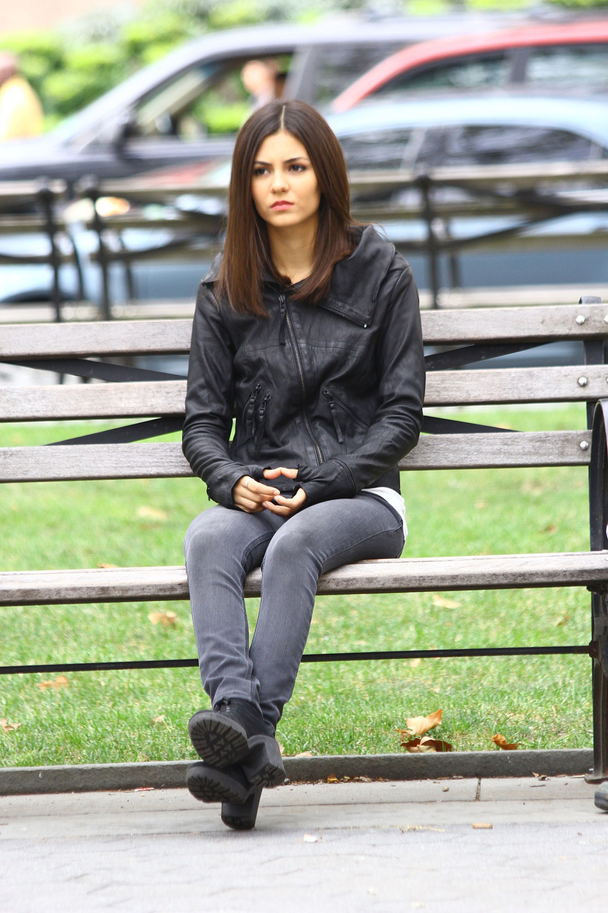 Victoria Justice on the Set of Eye Candy