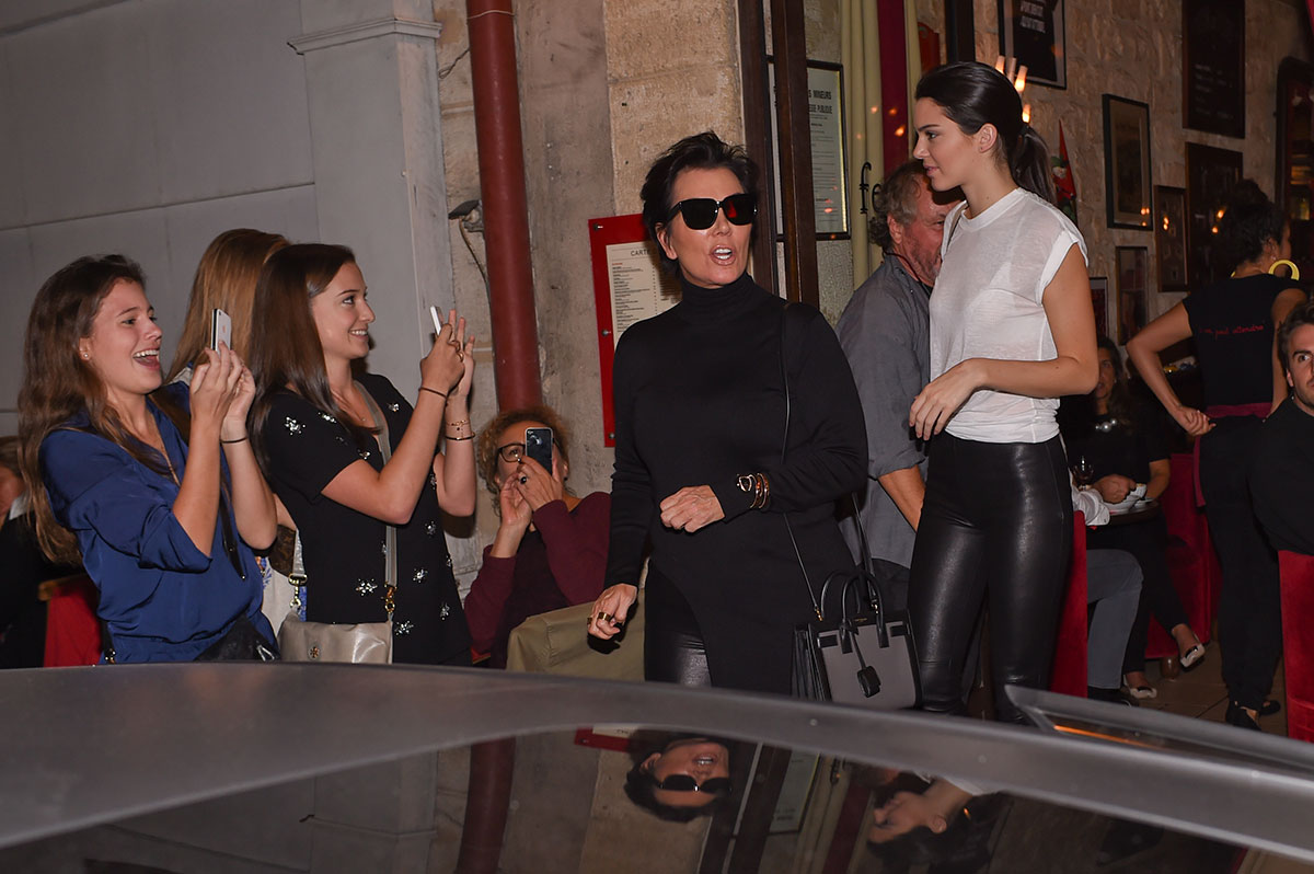 Kendall Jenner was seen in Paris