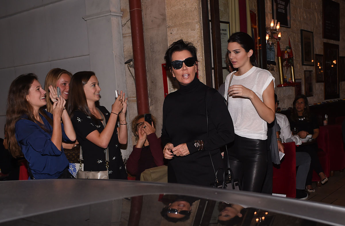 Kendall Jenner was seen in Paris