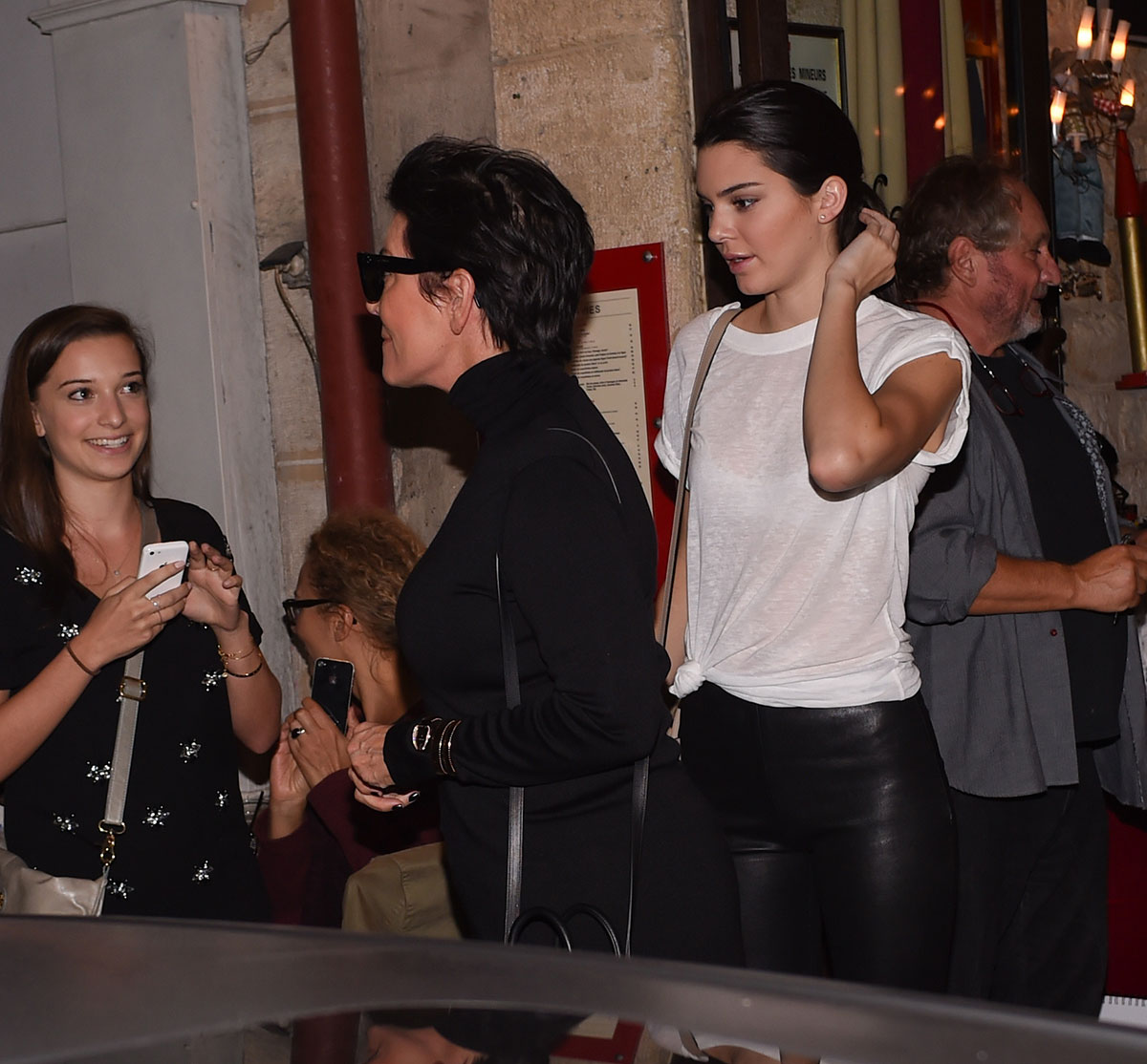 Kendall Jenner was seen in Paris