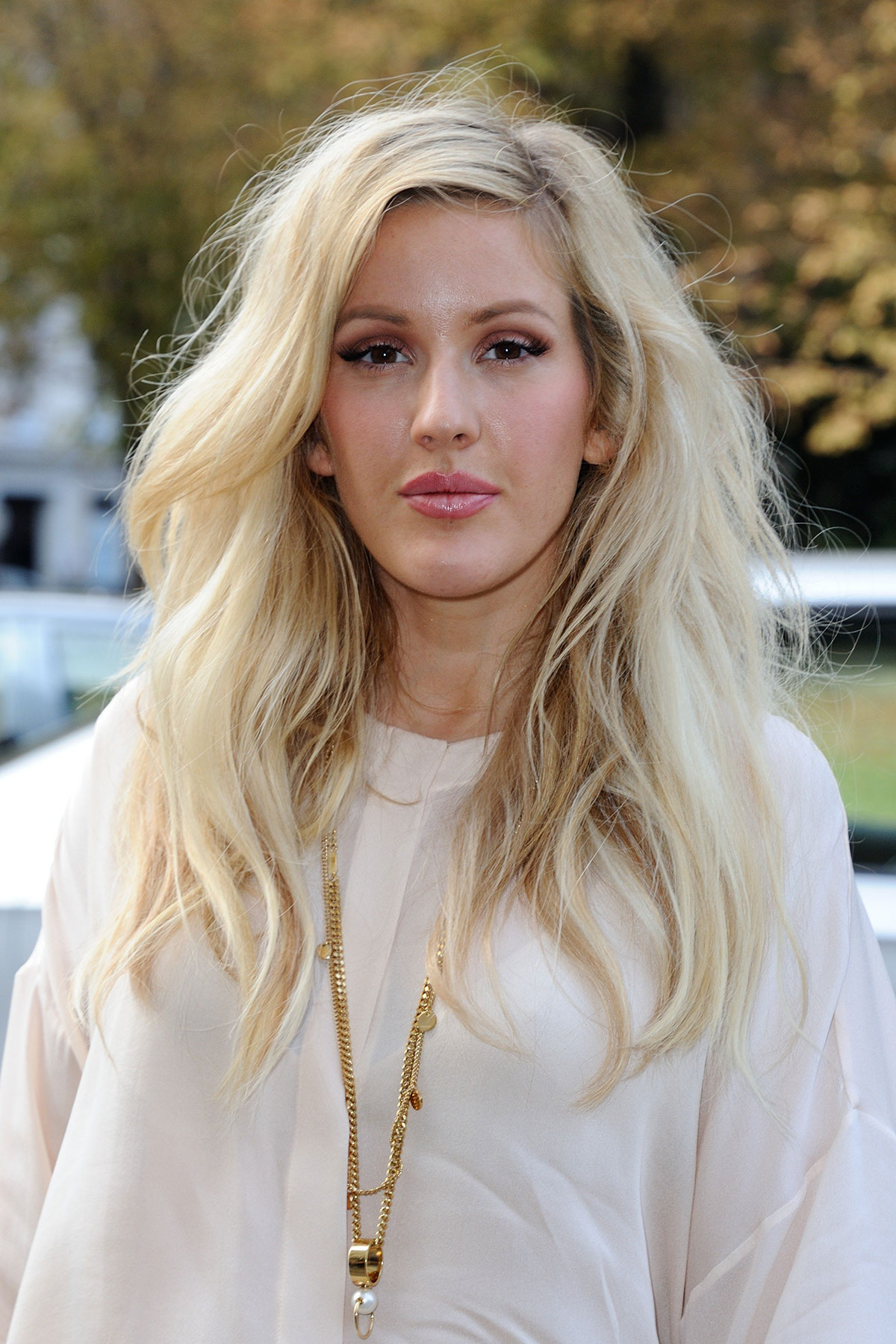 Ellie Goulding attends Chloe’s Spring-Summer 2015 show in Paris