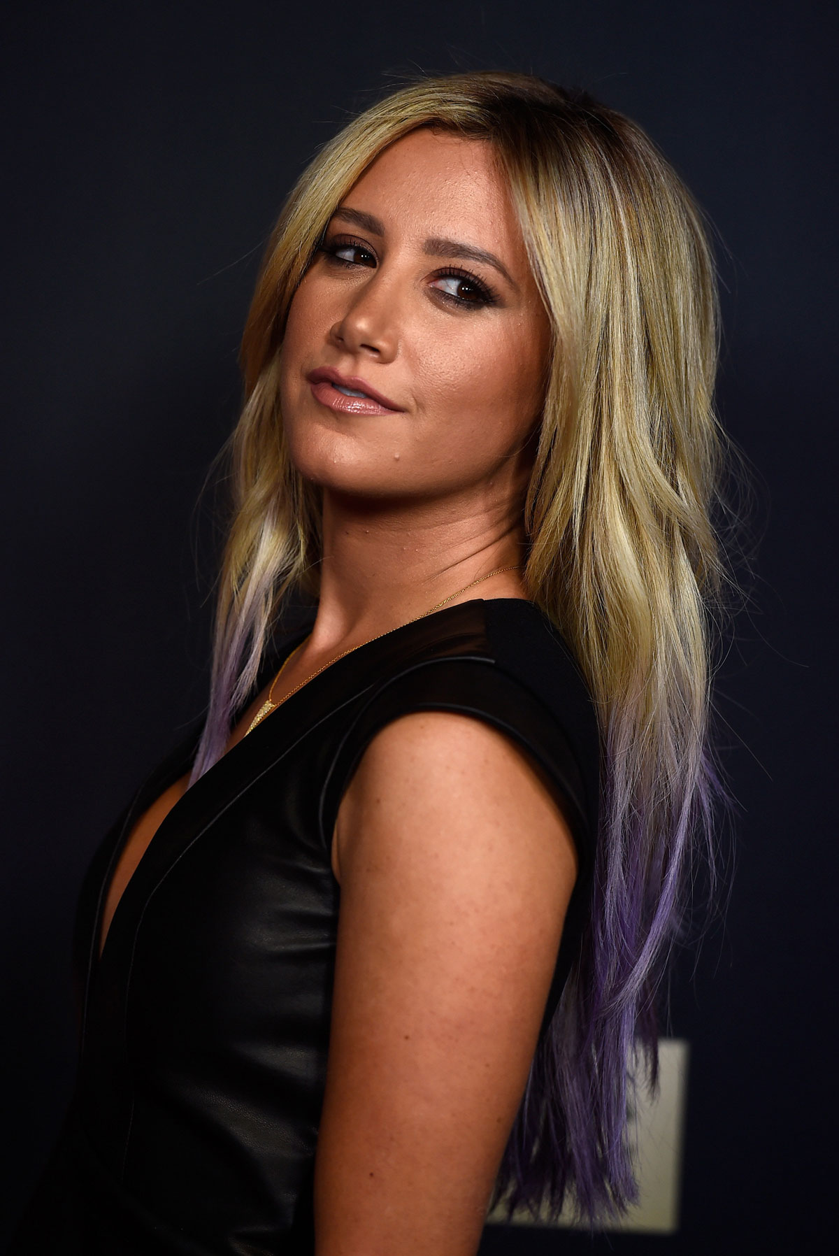 Ashley Tisdale attneds The Walking Dead season 5 premiere