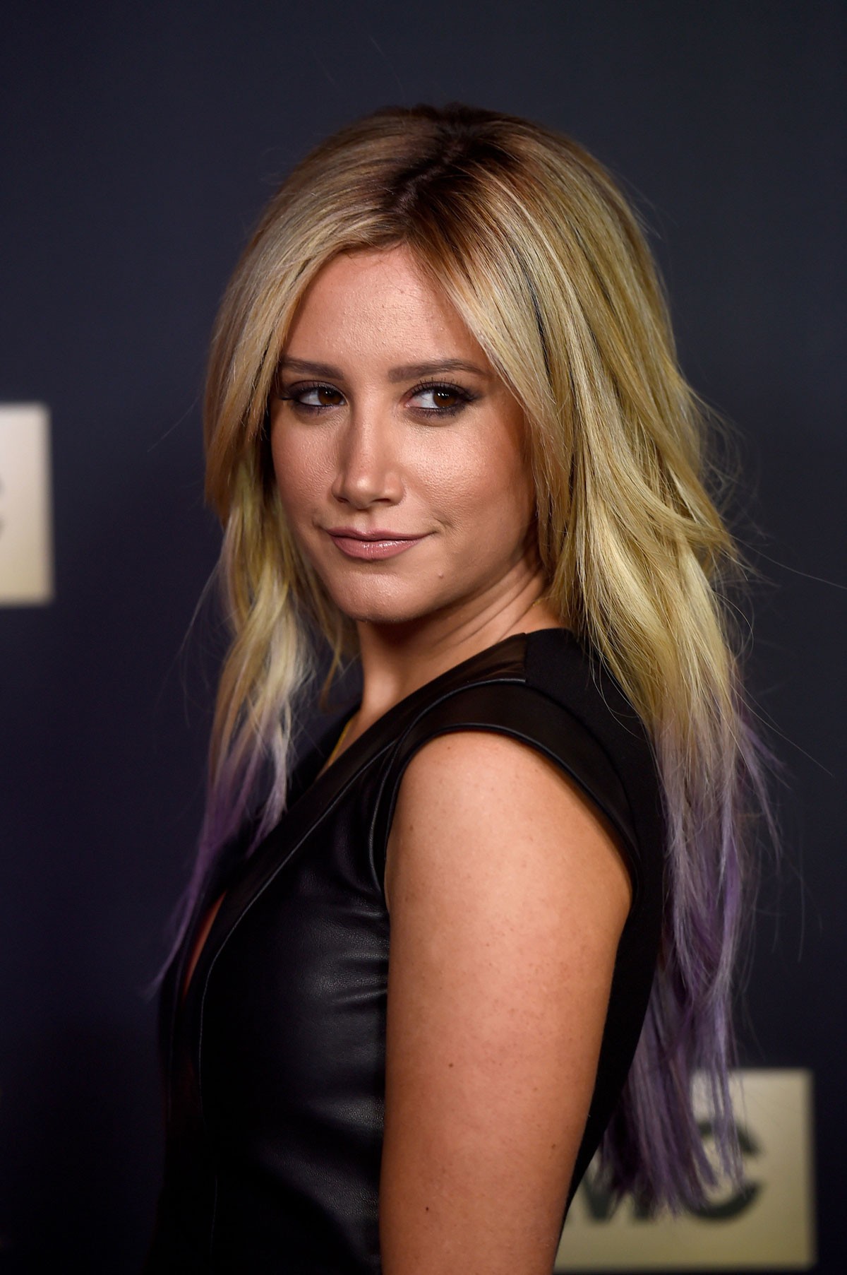 Ashley Tisdale attneds The Walking Dead season 5 premiere