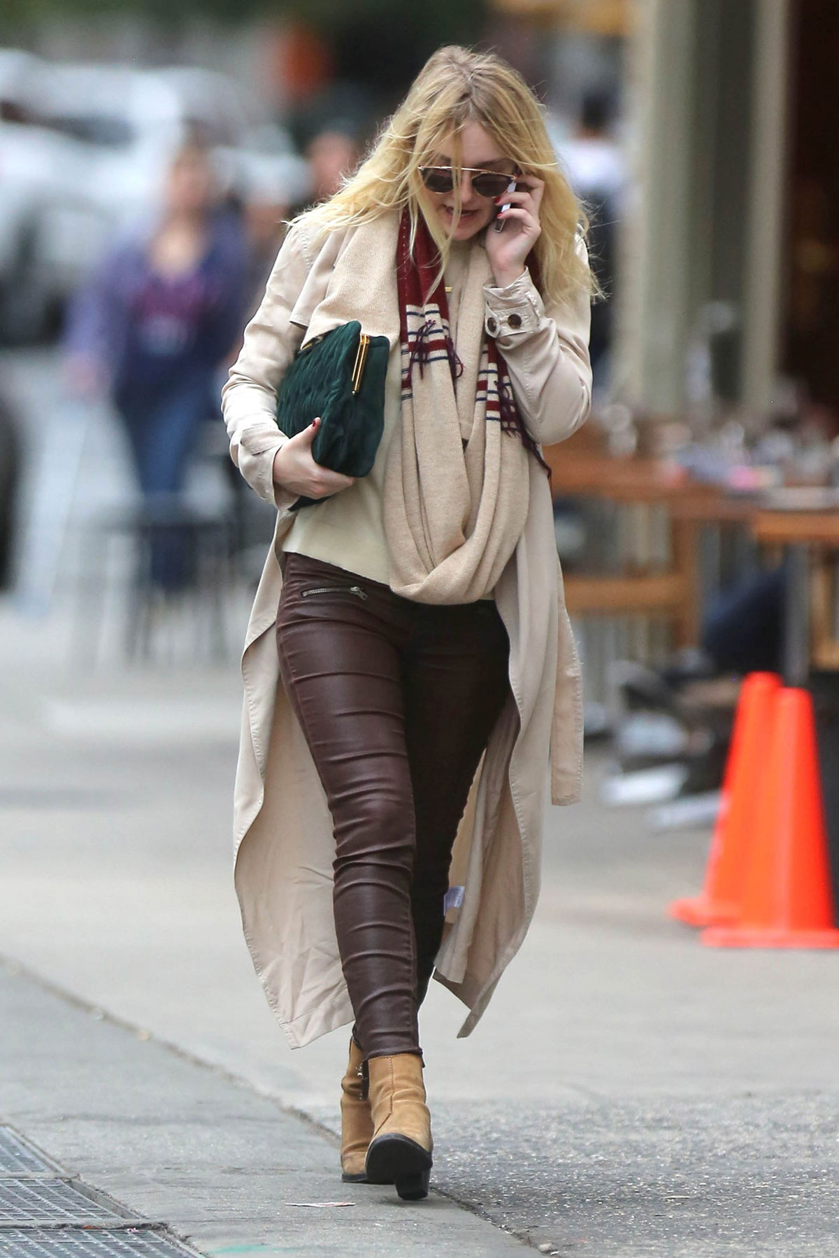 Dakota Fanning Out & About in NYC