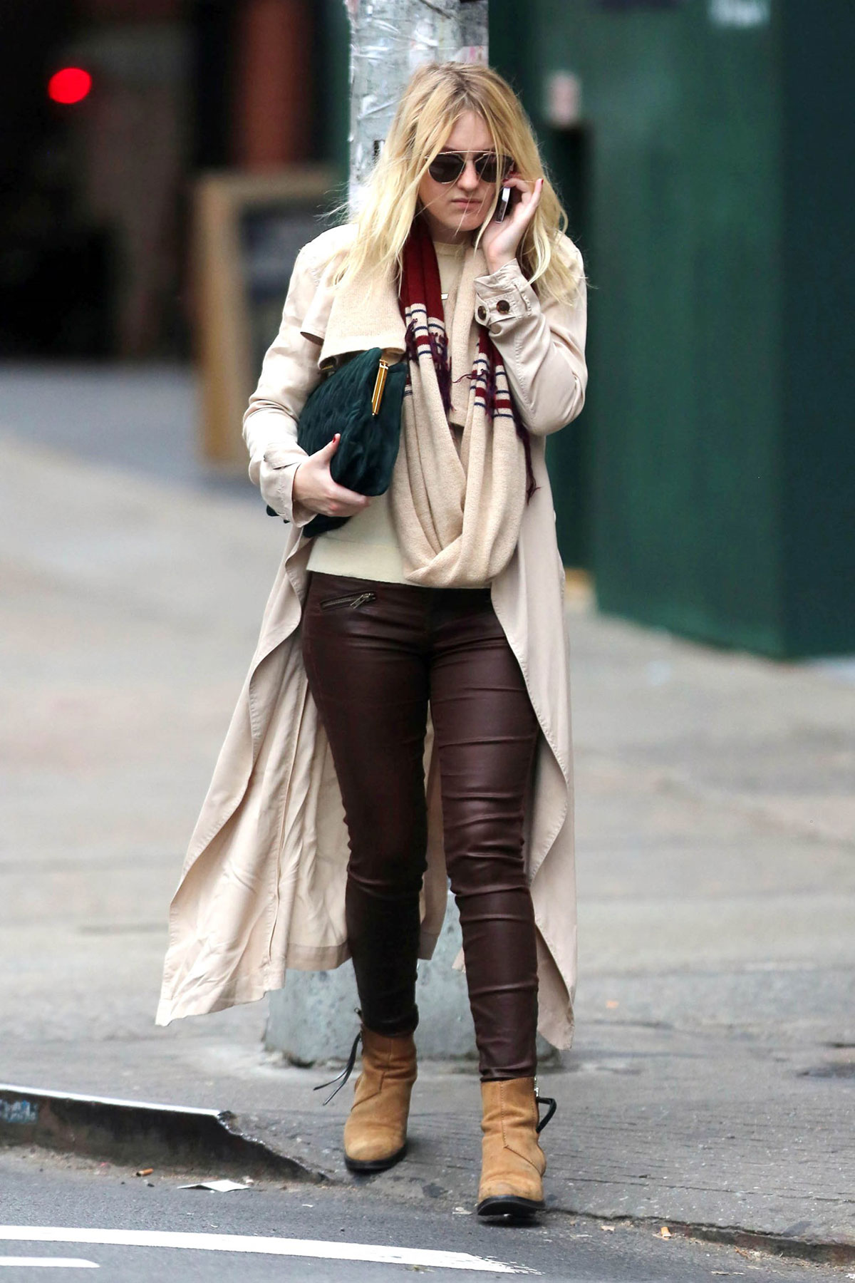 Dakota Fanning Out & About in NYC