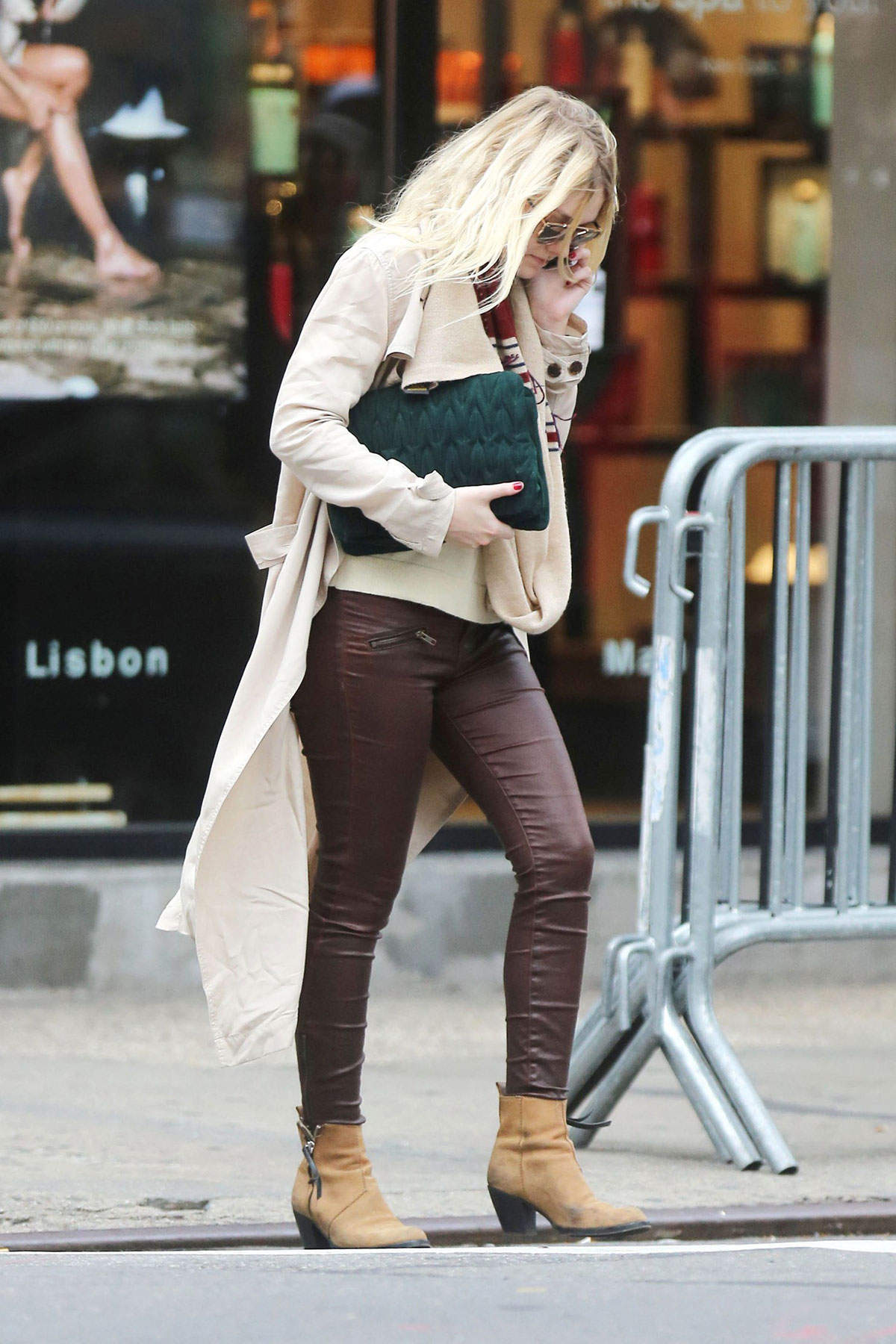 Dakota Fanning Out & About in NYC