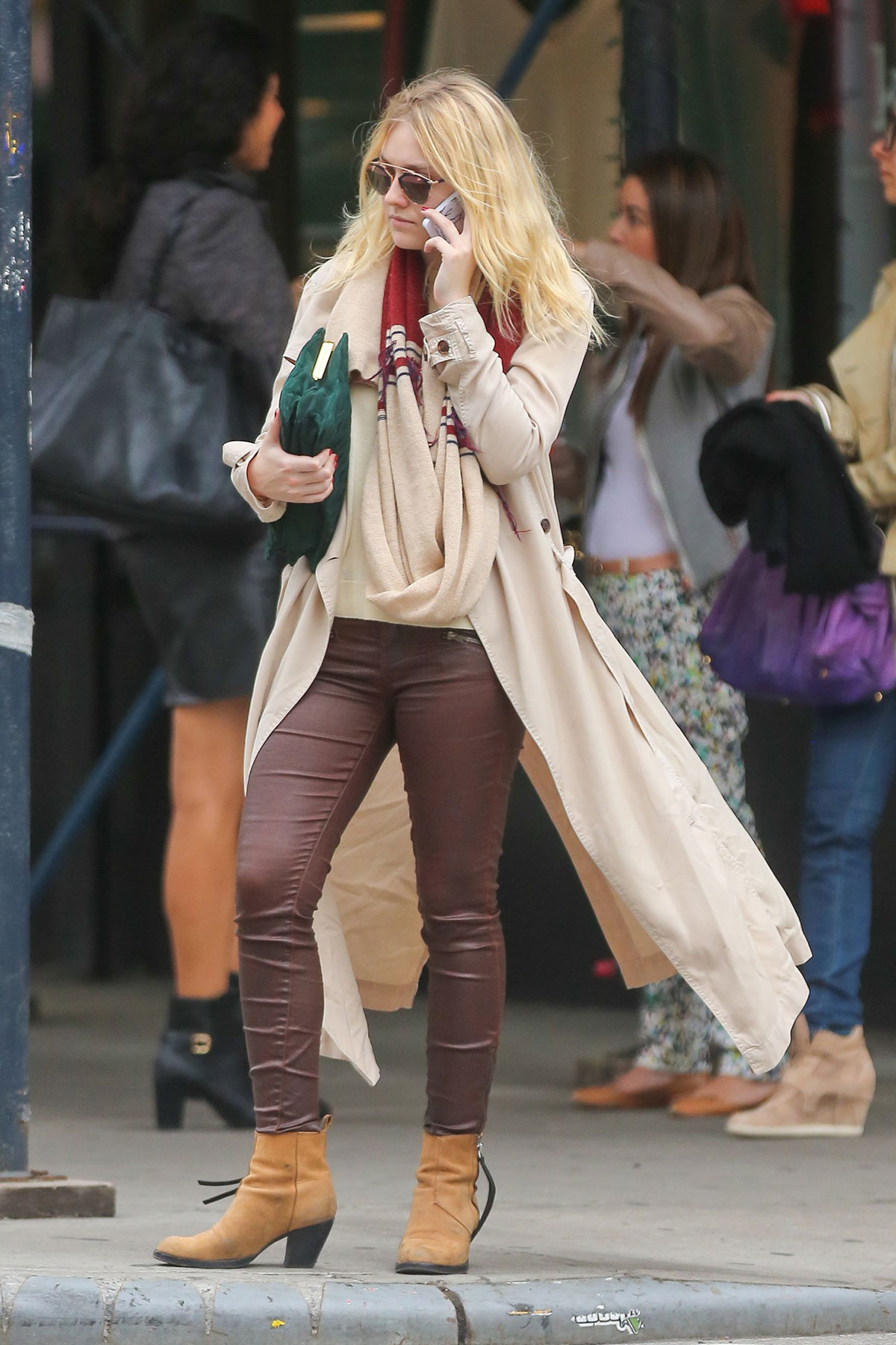 Dakota Fanning Out & About in NYC