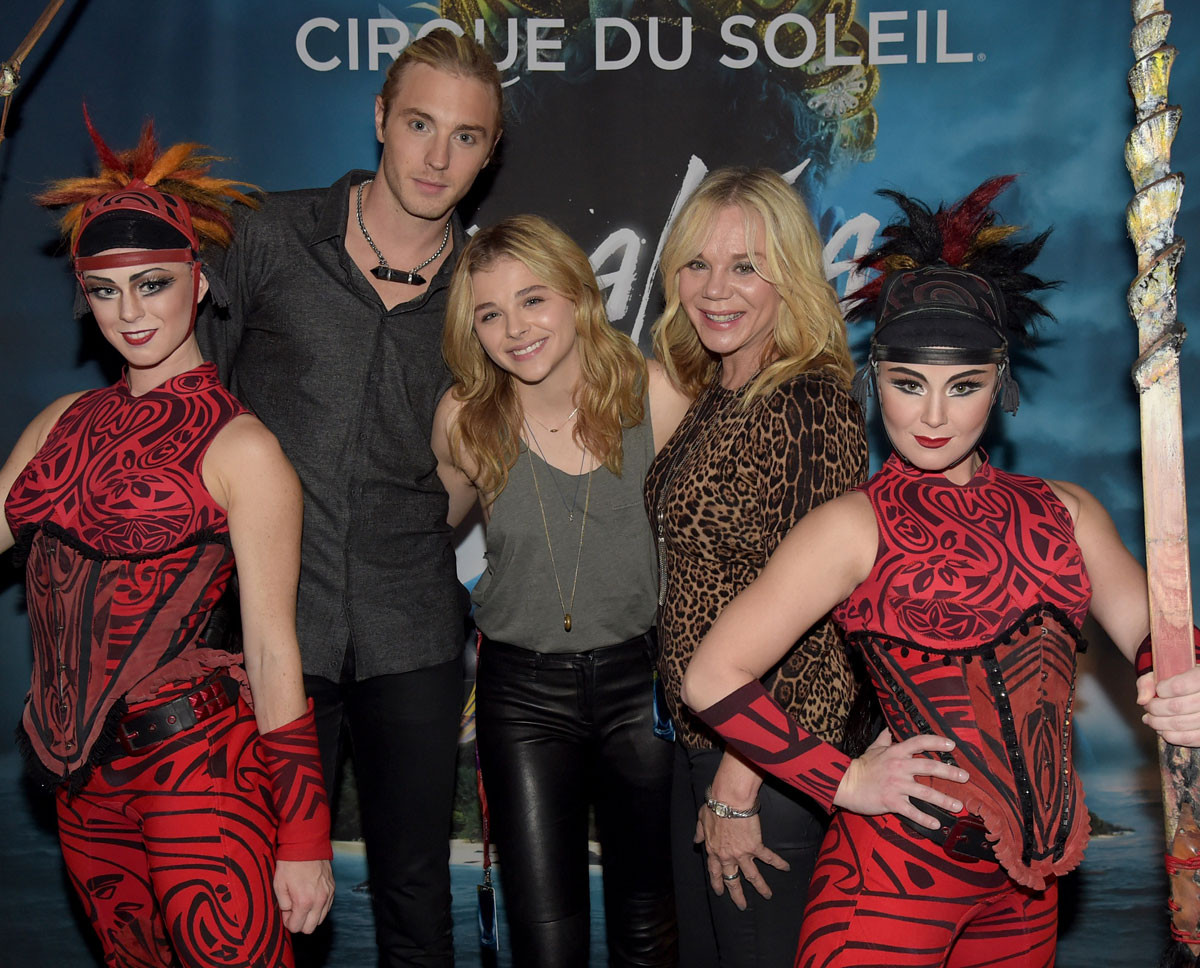 Chloe Moretz attends Cirque Du Soleil Amaluna Premiere Night