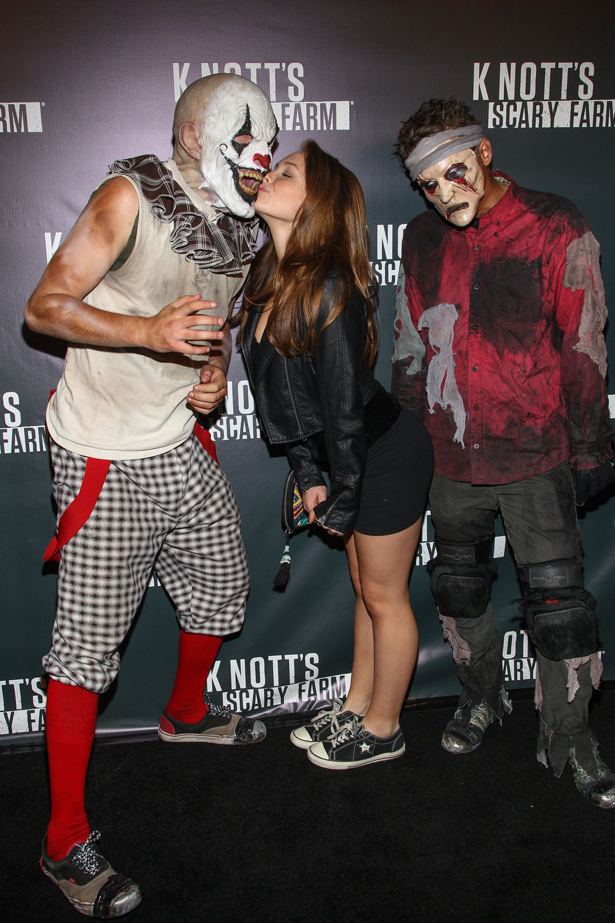 Natalie Alyn attends Lind Knotts Scary Farm Opening