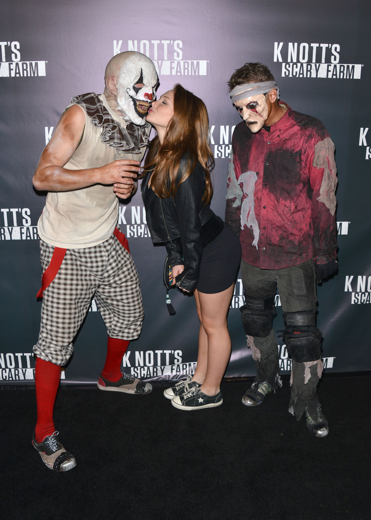 Natalie Alyn attends Lind Knotts Scary Farm Opening