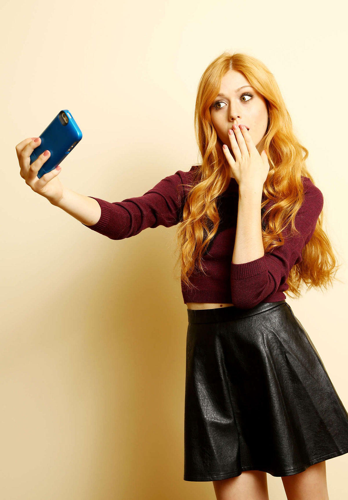 Katherine McNamara photoshoot for Sara Jaye Weiss