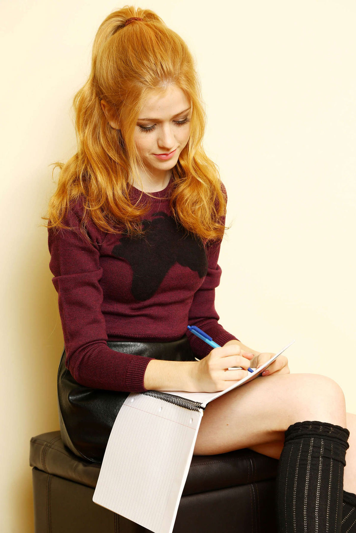 Katherine McNamara photoshoot for Sara Jaye Weiss