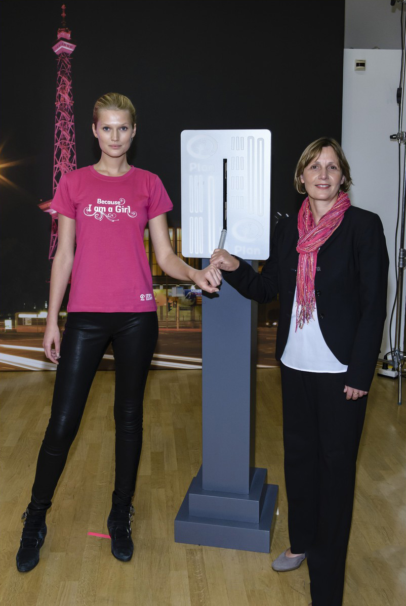 Toni Garrn attends International Day Of The Girl Child