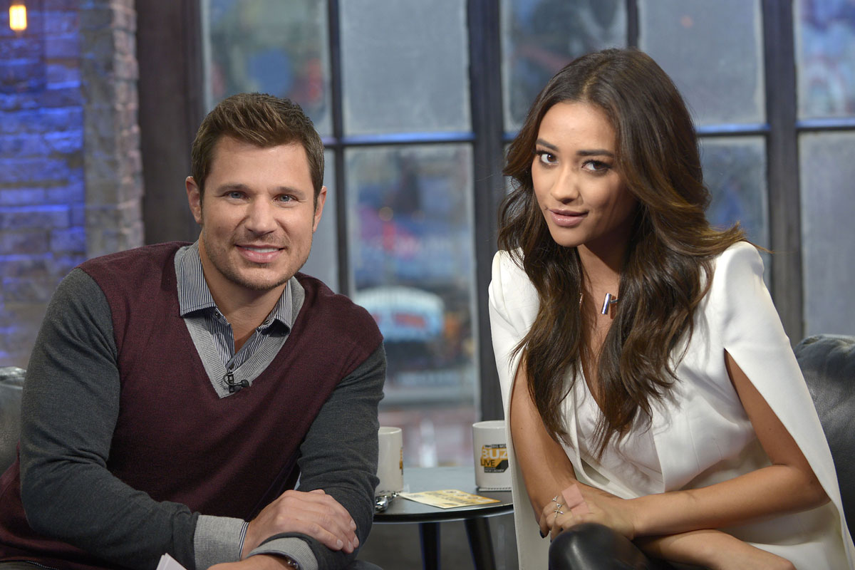 Shay Mitchell attends VH1 Big Morning Buzz