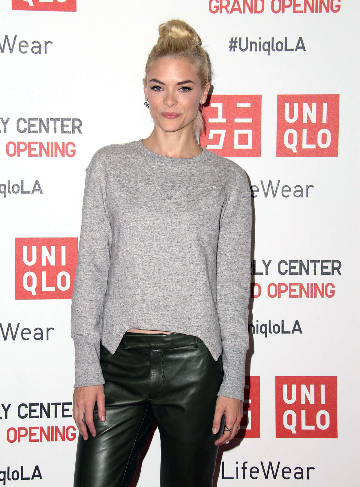 Jamie King UNIQLO Beverly Center flagship store opening