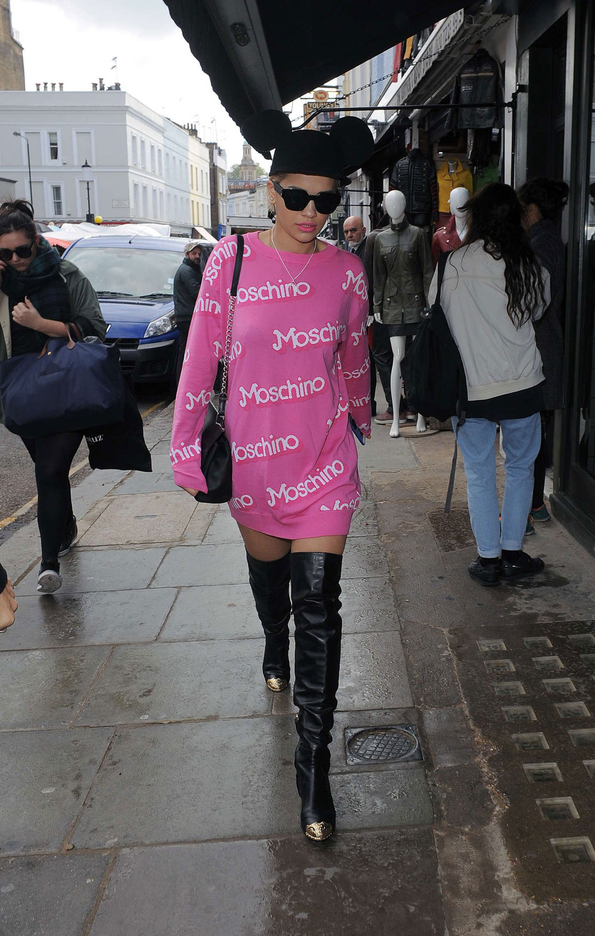 Rita Ora was seen at Electric Cinema in Notting Hill for a business meeting