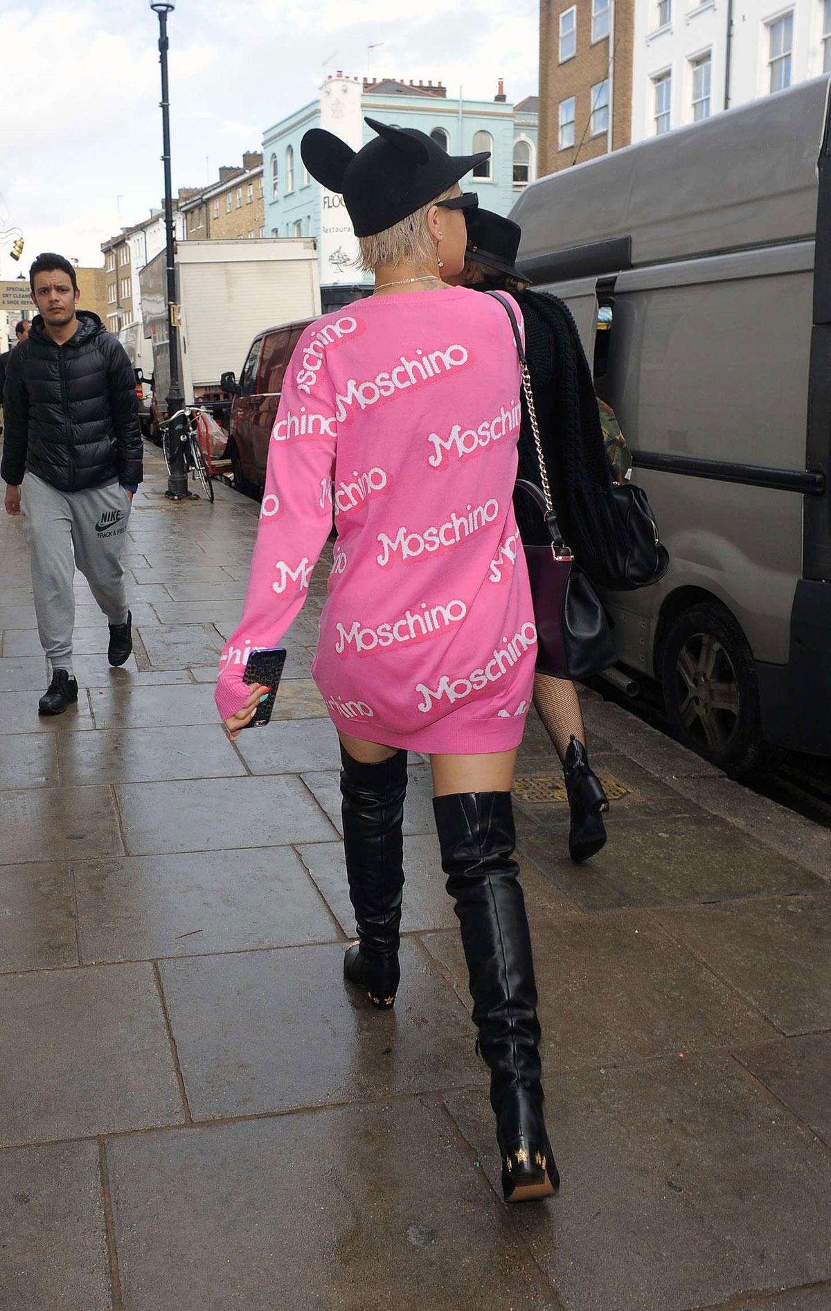 Rita Ora was seen at Electric Cinema in Notting Hill for a business meeting