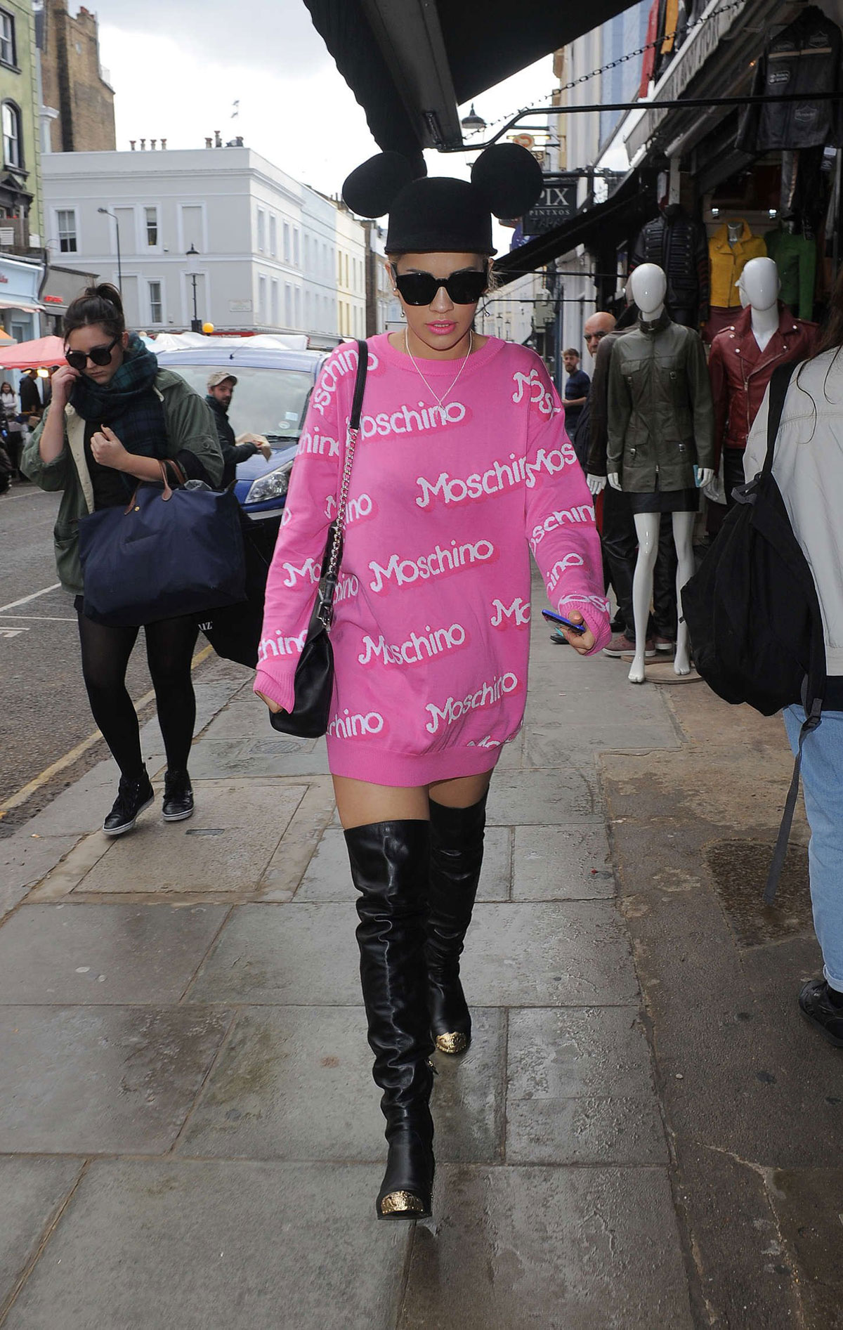 Rita Ora was seen at Electric Cinema in Notting Hill for a business meeting