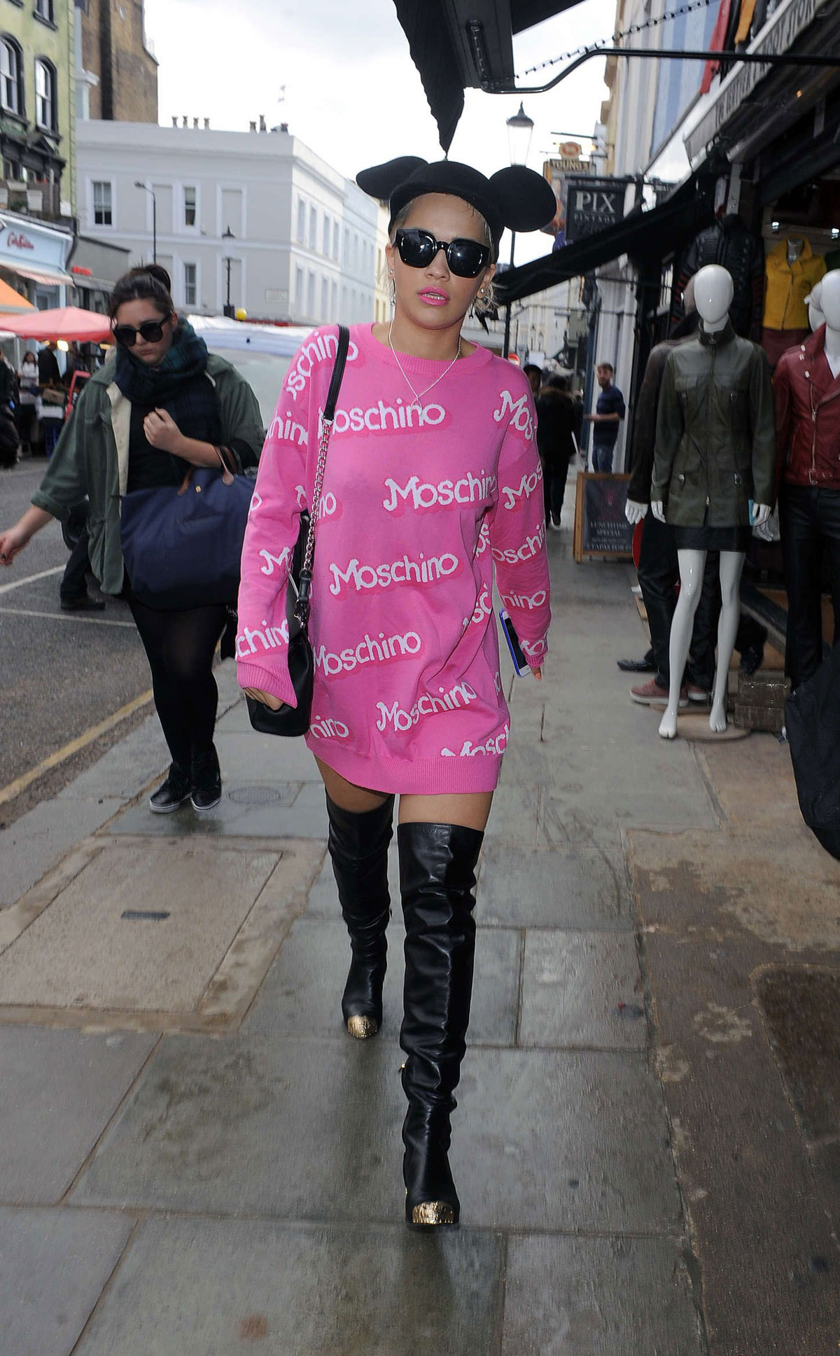 Rita Ora was seen at Electric Cinema in Notting Hill for a business meeting