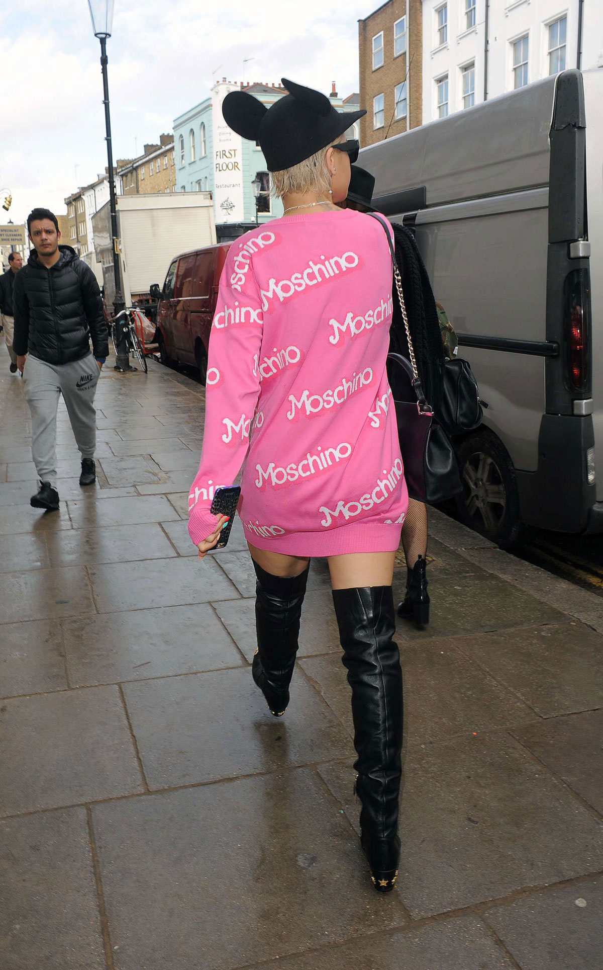Rita Ora was seen at Electric Cinema in Notting Hill for a business meeting