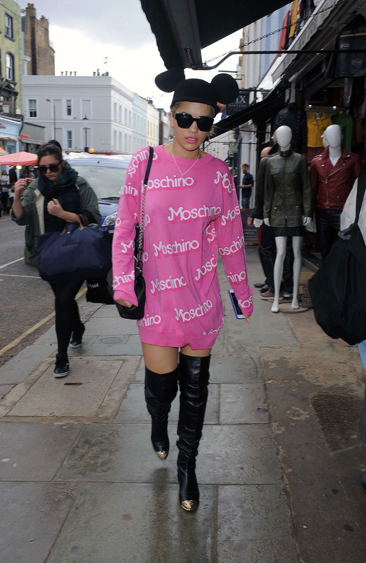 Rita Ora was seen at Electric Cinema in Notting Hill for a business meeting