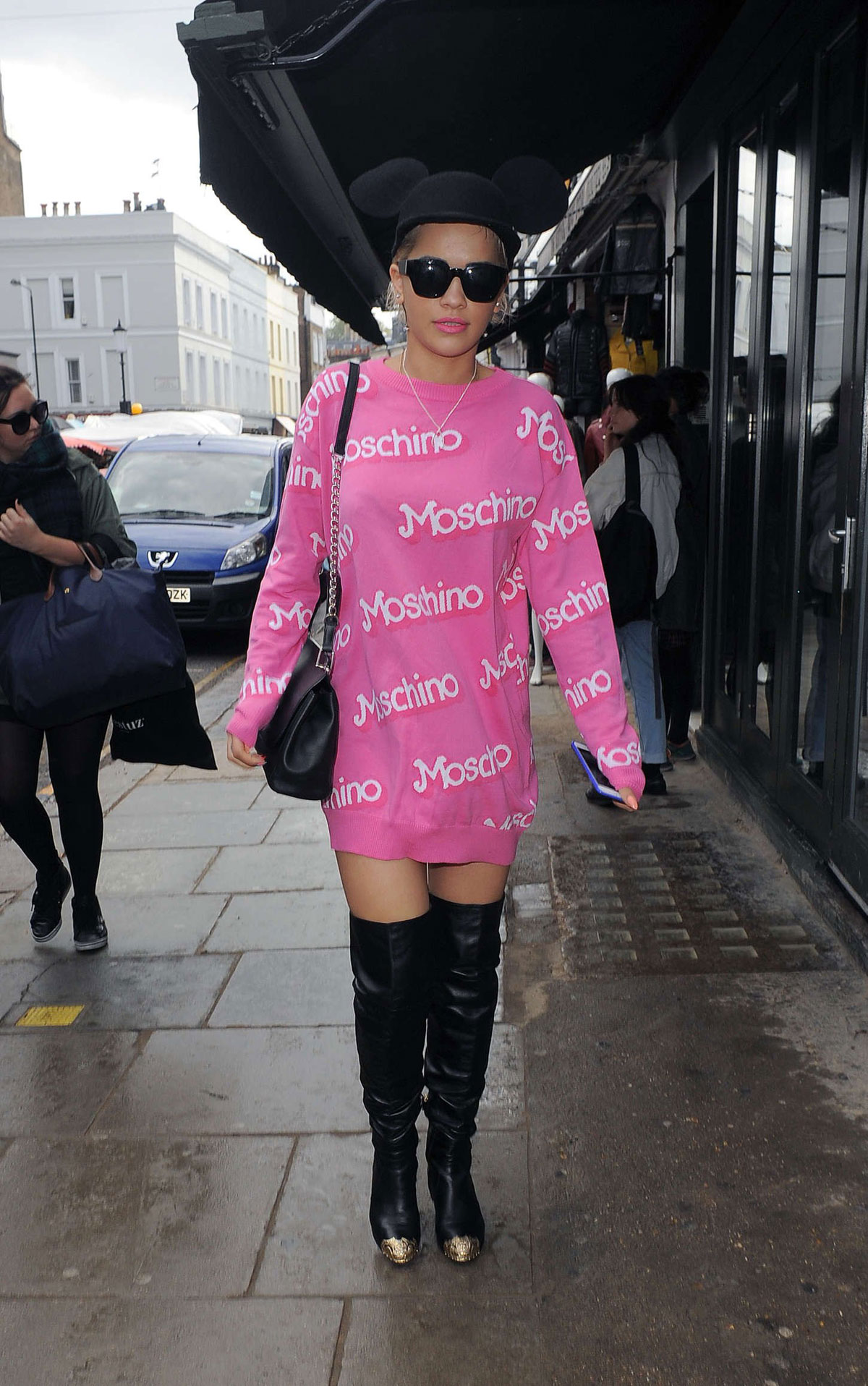 Rita Ora was seen at Electric Cinema in Notting Hill for a business meeting