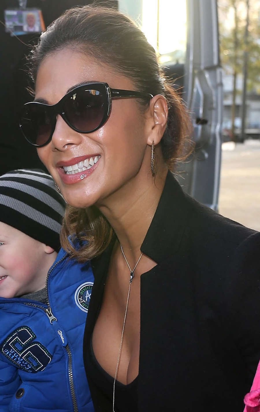 Nicole Scherzinger was spotted at BBC studios