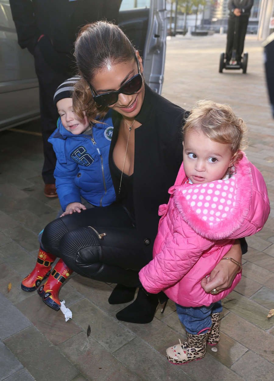 Nicole Scherzinger was spotted at BBC studios