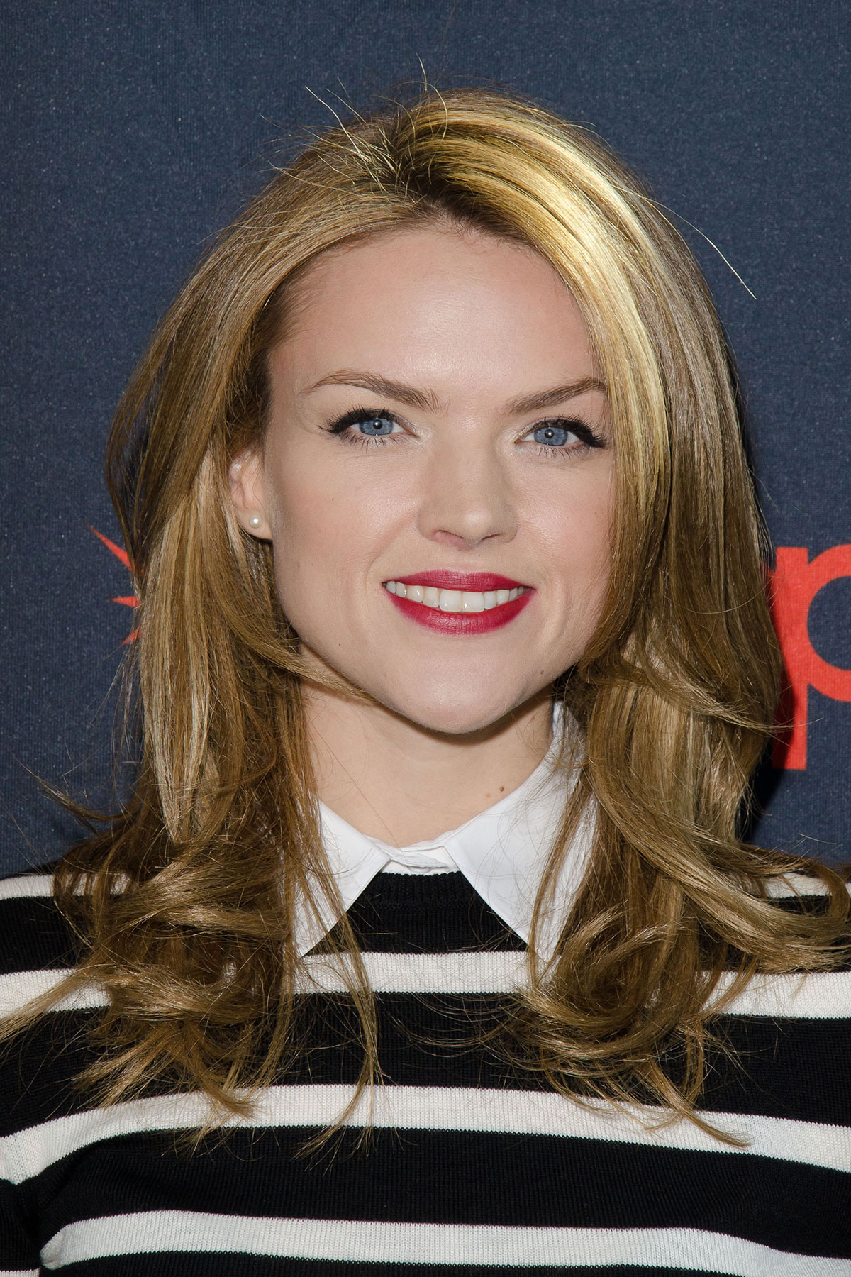 Erin Richards attends Fox Gotham Press Line