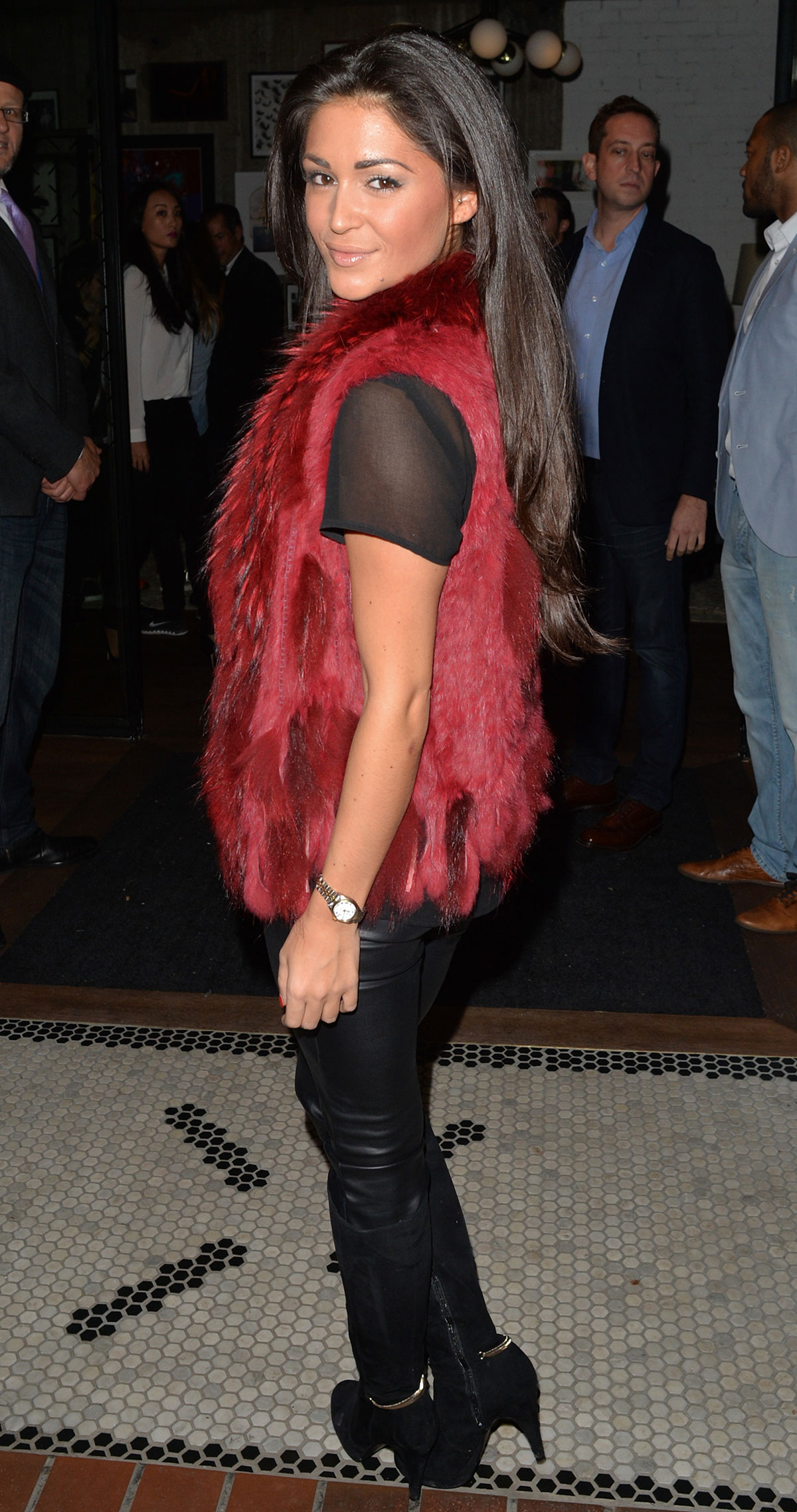 Casey Batchelor attends Hoxton Holborn hotel opening party