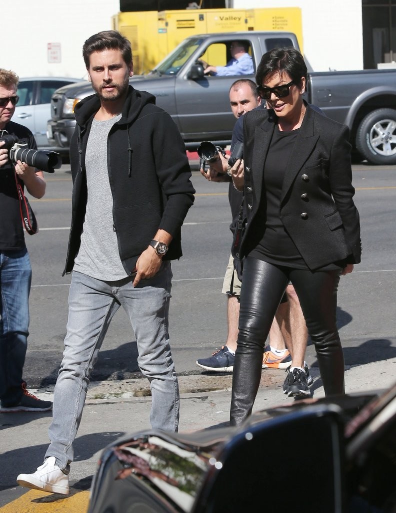 Kris Jenner was spotted at Emilio’s Trattoria in Encino