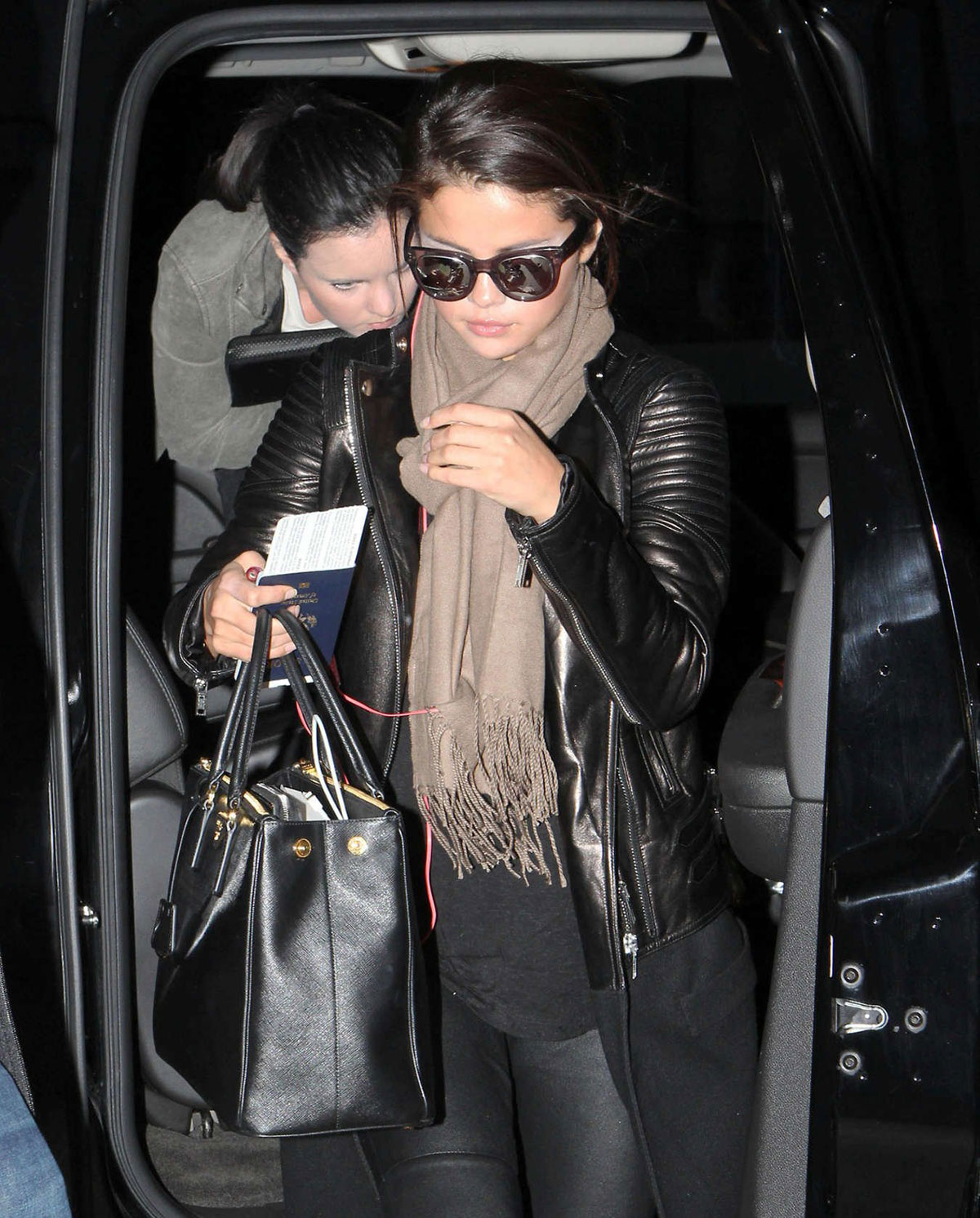 Selena Gomez at LAX