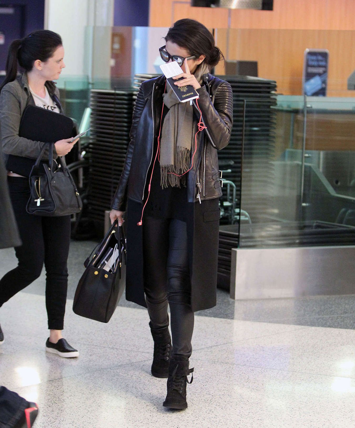 Selena Gomez at LAX