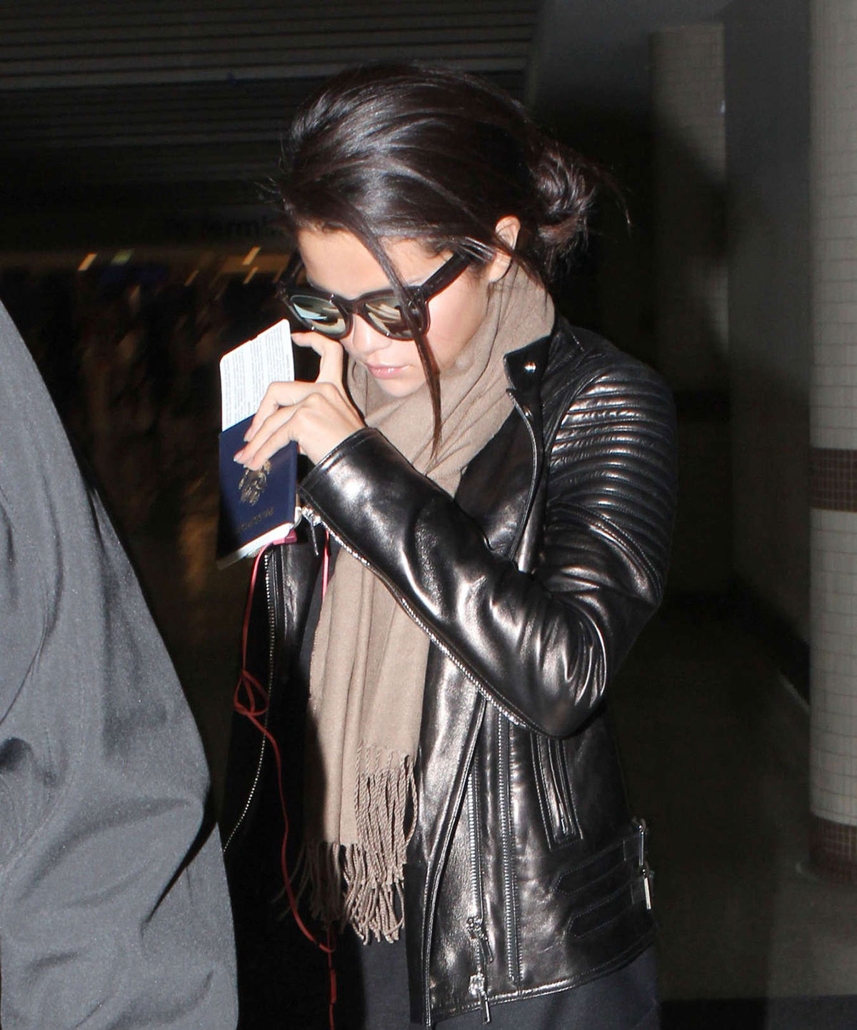 Selena Gomez at LAX