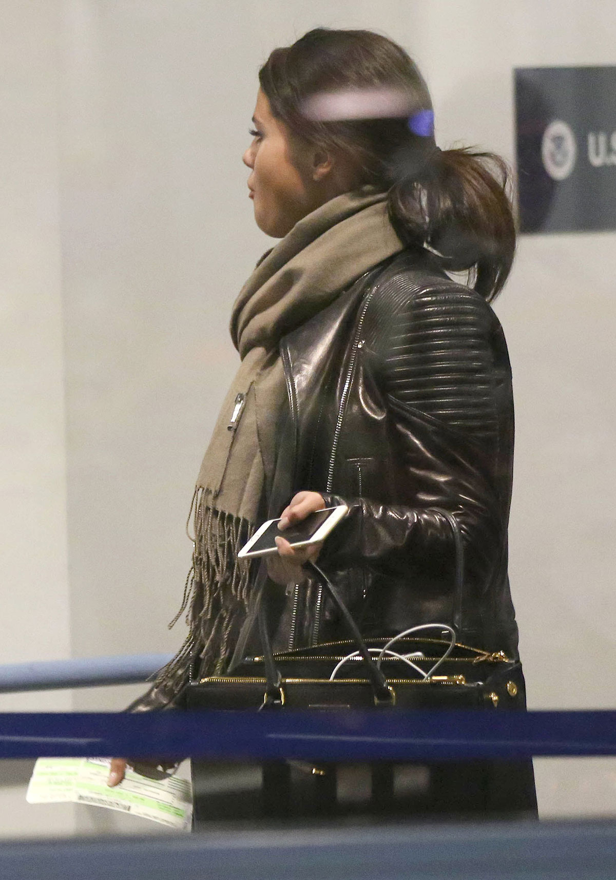 Selena Gomez at LAX