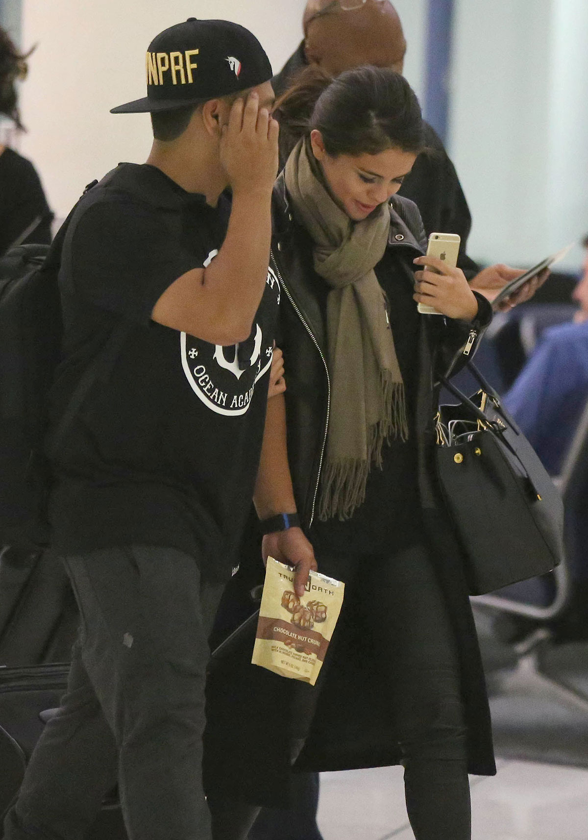 Selena Gomez at LAX