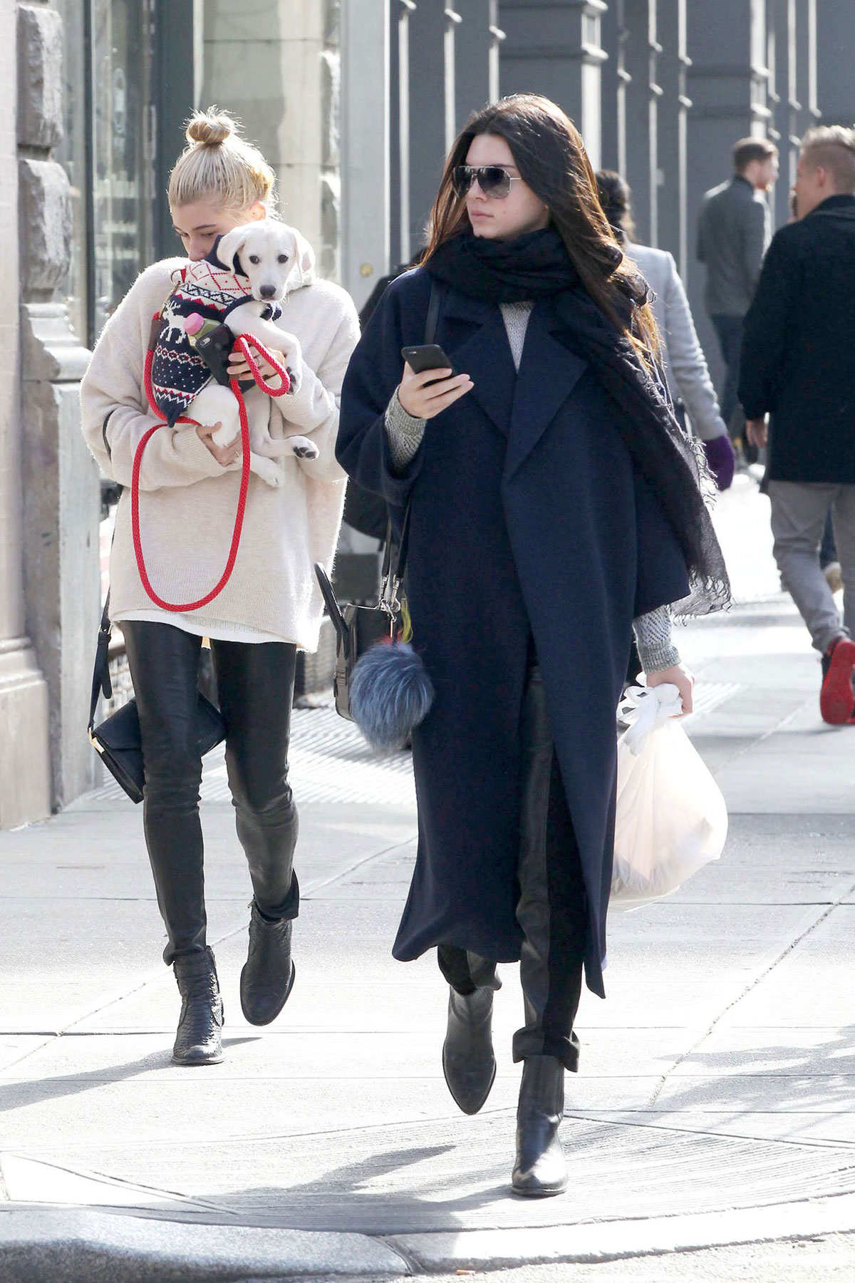 Kendall Jenner & Hailey Baldwin out and about in NYC