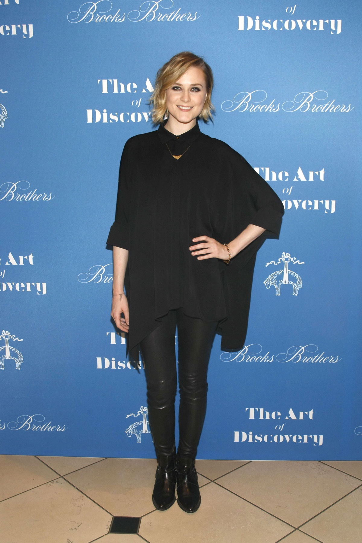 Evan Rachel attends the launch of Jeff Vespa‘s new book “The Art of Discovery”