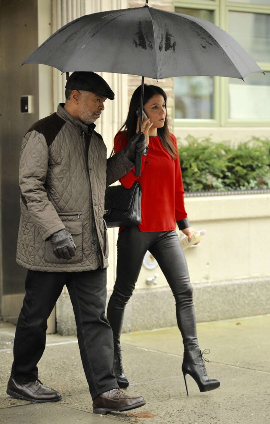 Bethenny Frankel out and abot in New York