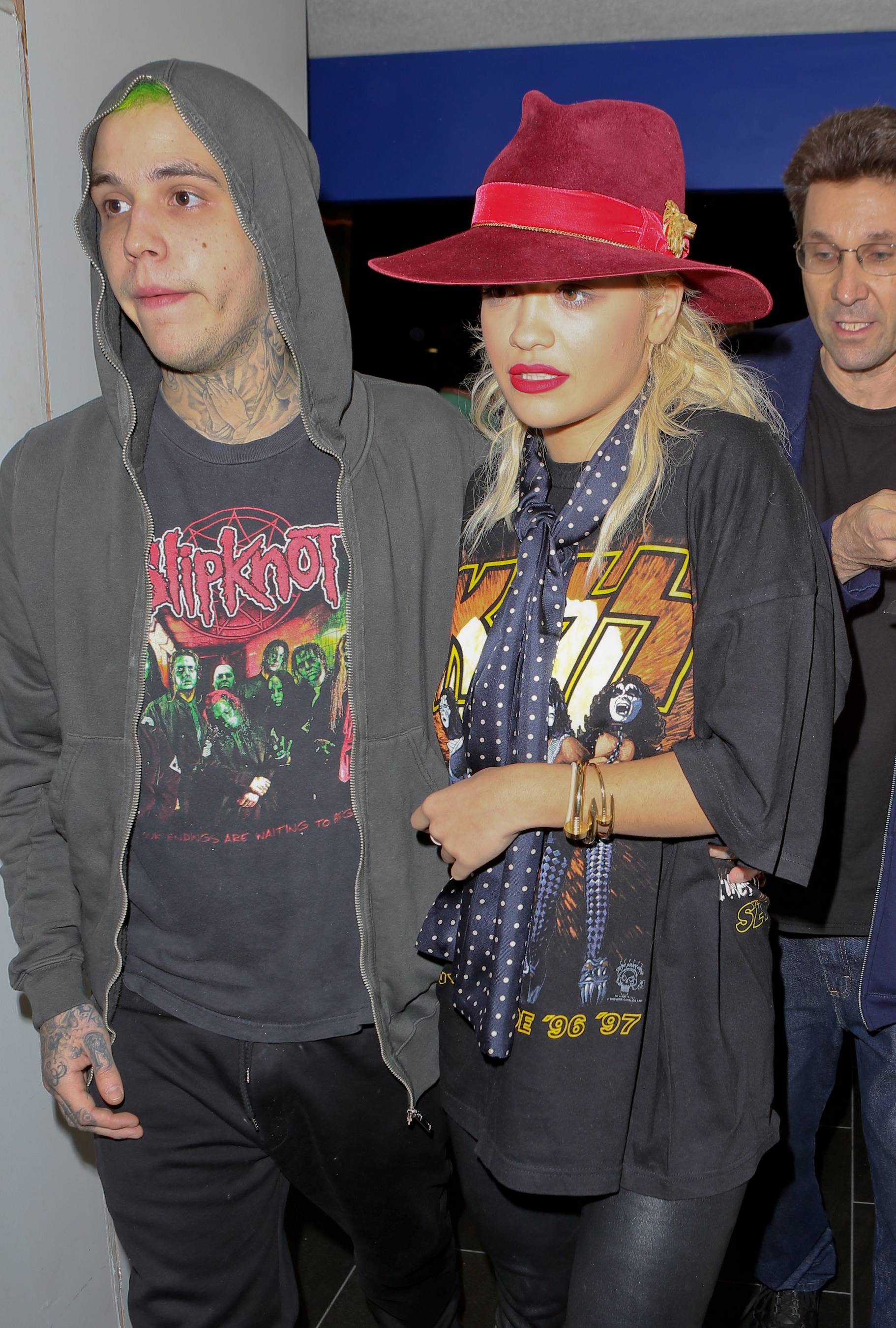 Rita Ora was spotted at LAX airport