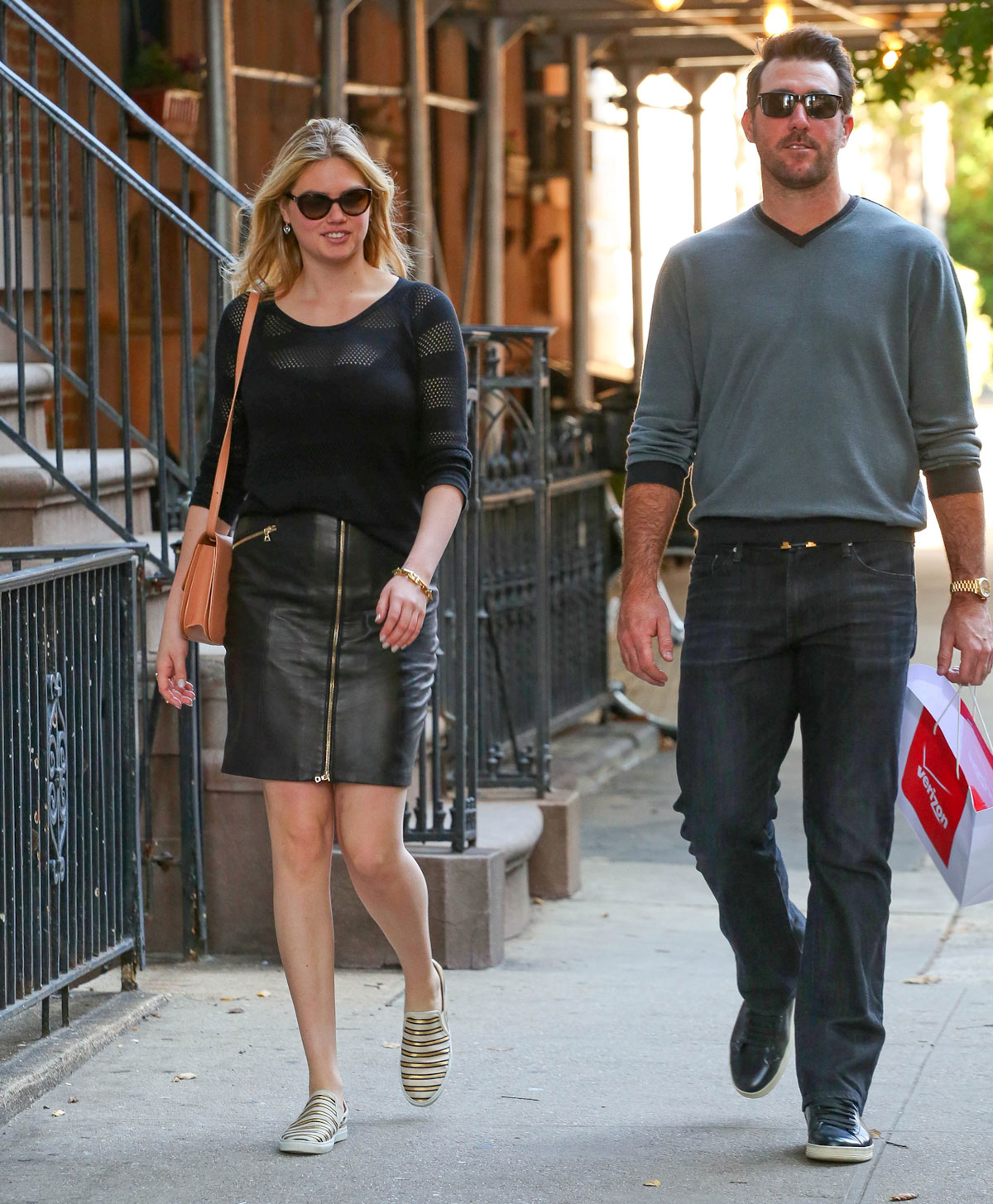 Kate Upton out in NYC