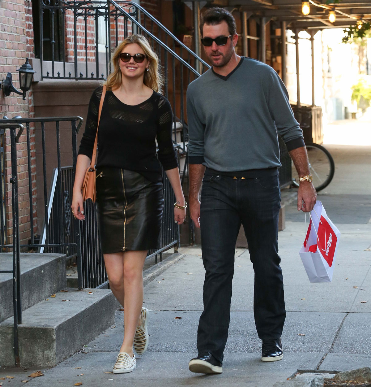 Kate Upton out in NYC