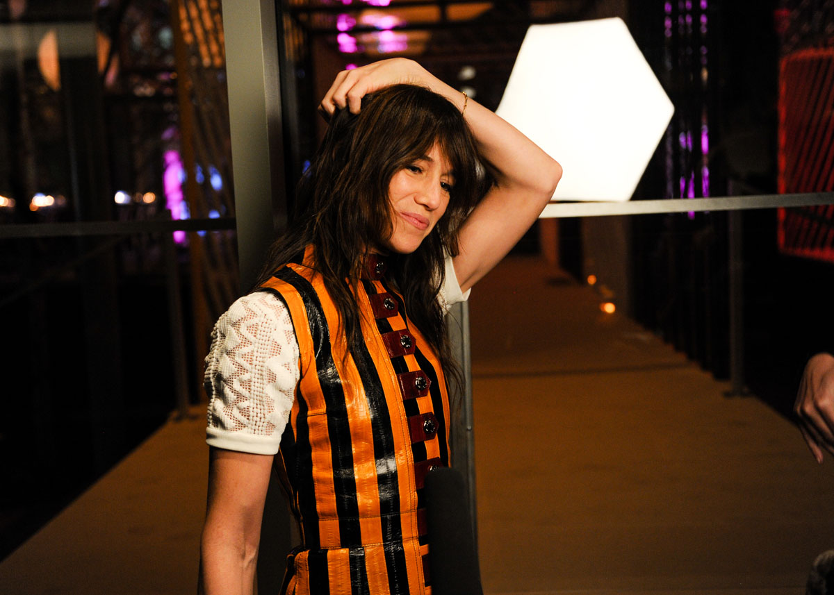 Charlotte Gainsbourg at Louis Vuitton Monogram celebration