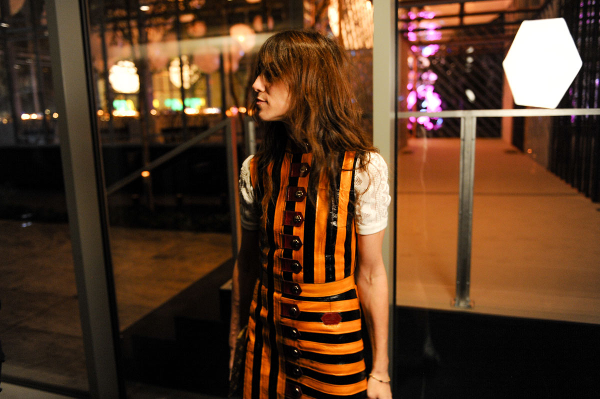 Charlotte Gainsbourg at Louis Vuitton Monogram celebration