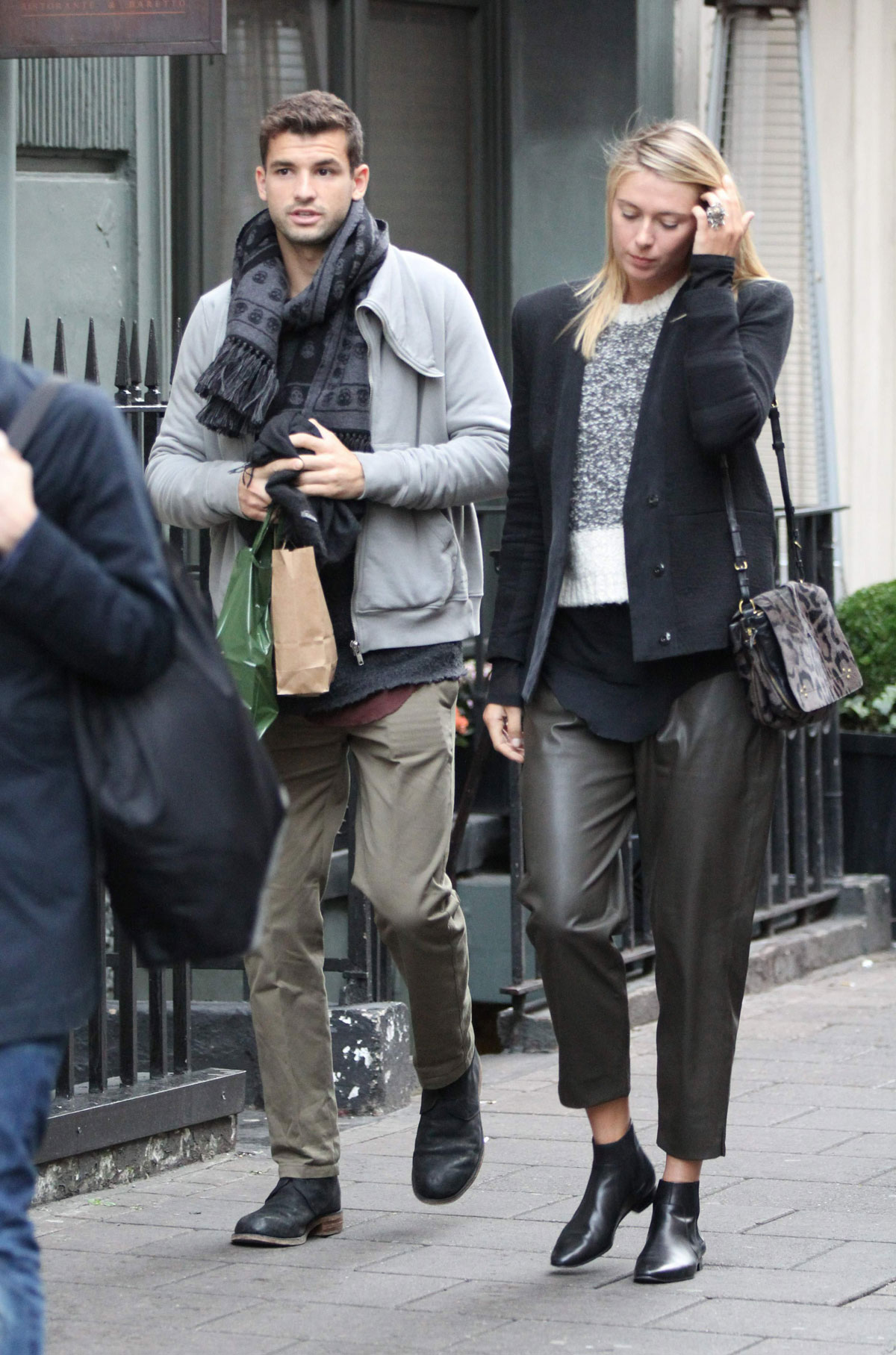 Maria Sharapova shopping at Dover Street Market