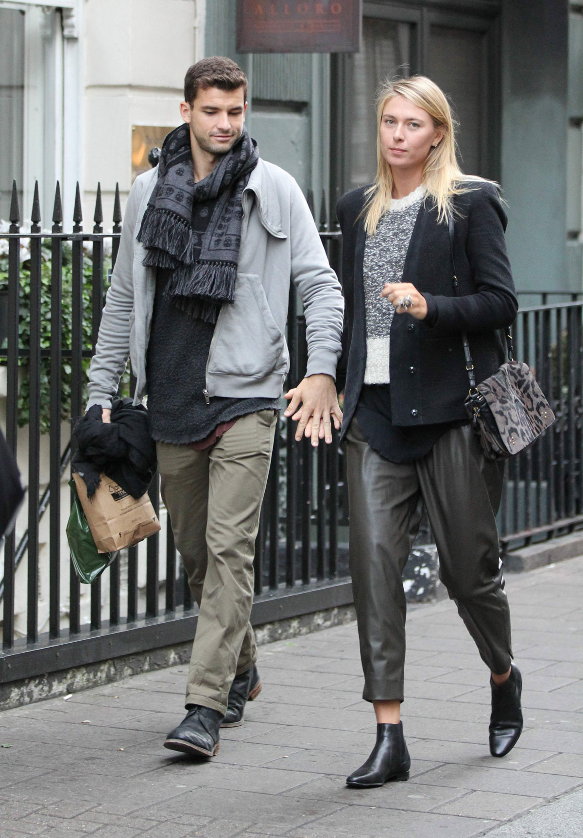 Maria Sharapova shopping at Dover Street Market